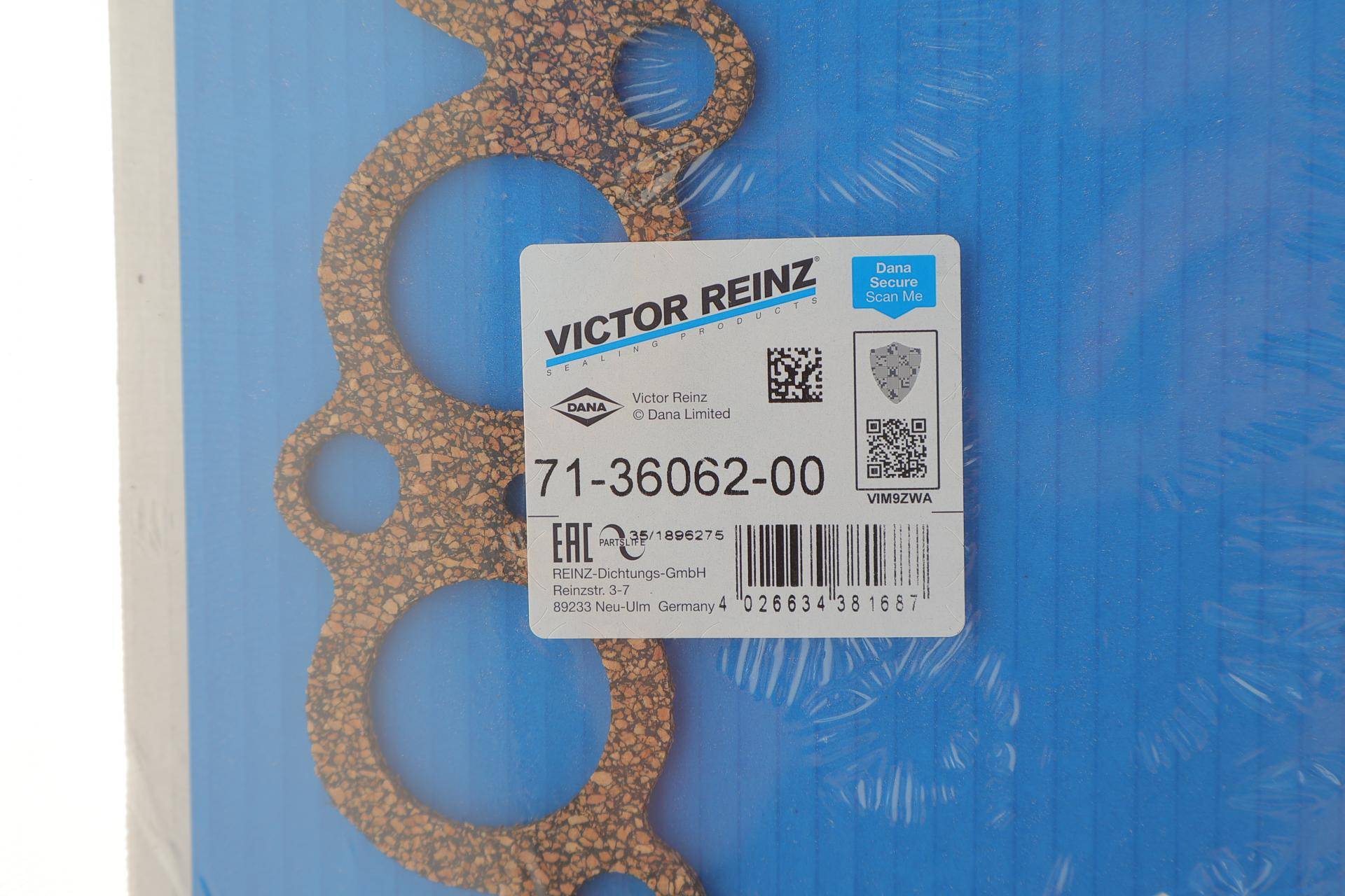 Прокладка колектора впускного VW LT 2.8TDI AGK/ATA/AUH/BCQ