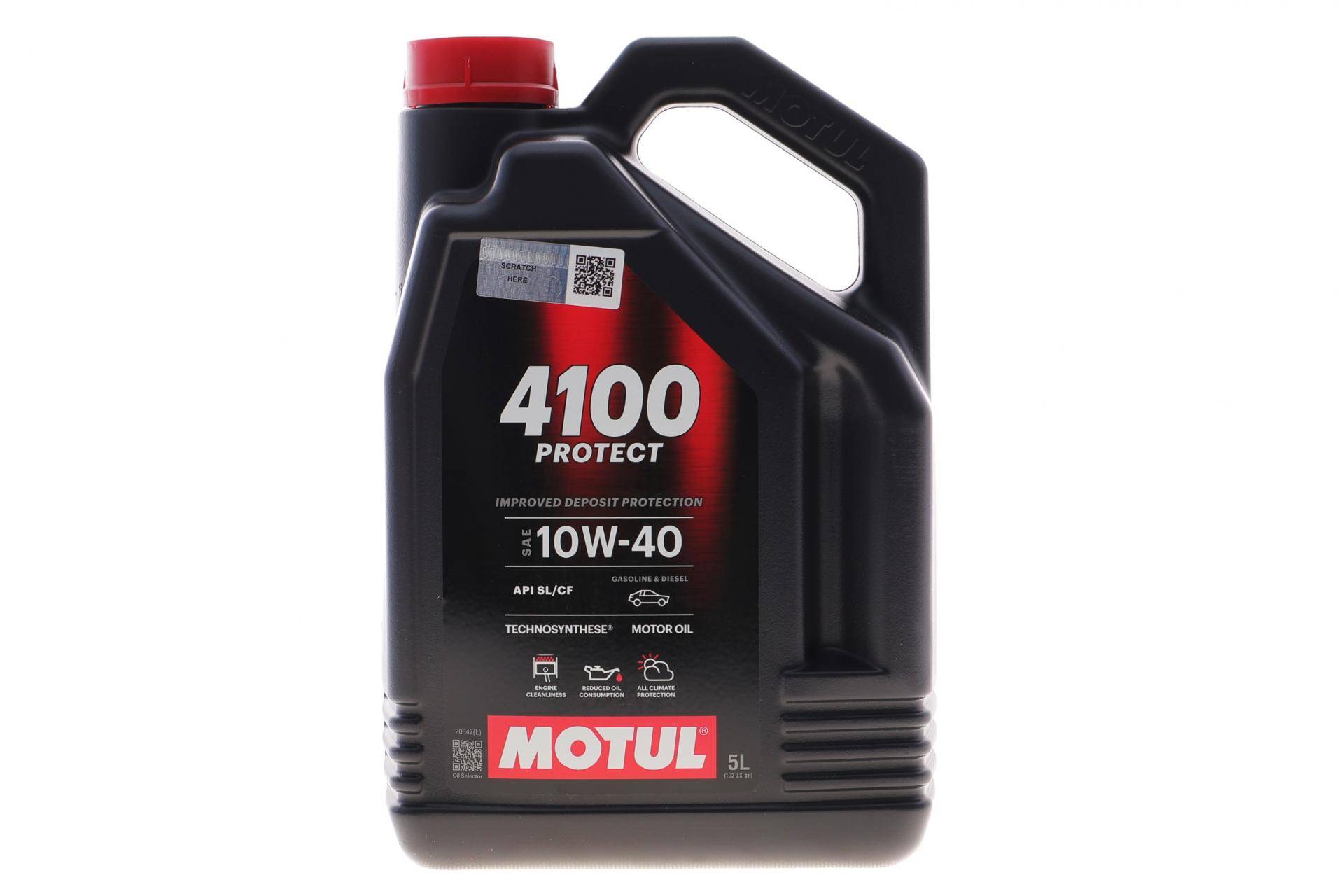 Олива 10W40 4100 PROTECT (5L) (API PERFORMANCE SL/CF) (113001)