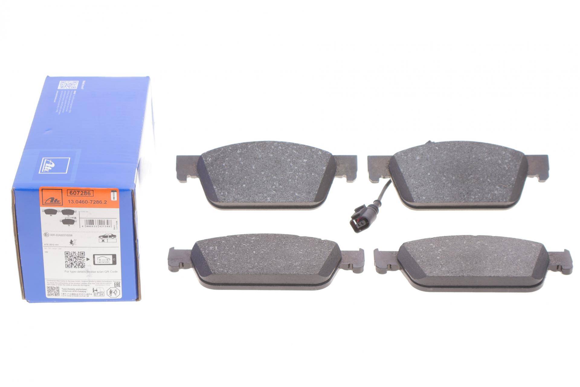 Колодки гальмівні (передні) VW T5 03-/T6 15- (з датчиком)