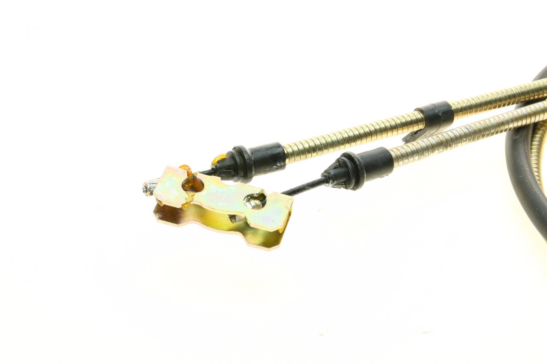 Трос ручника (задній) Ford Connect 02- (+ABS) (низька база)(дисковий гальма)