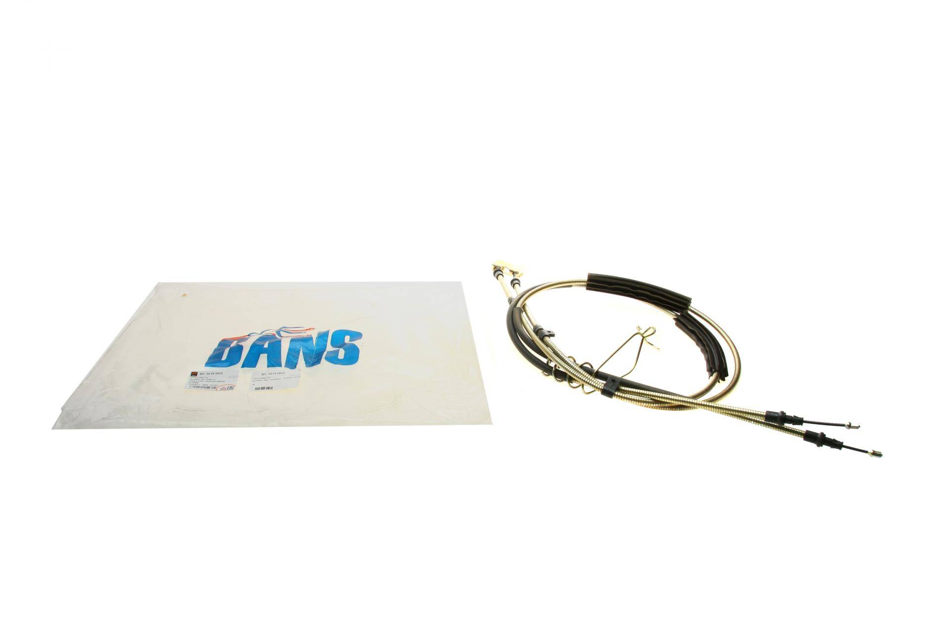 Трос ручника (задній) Ford Connect 02- (+ABS) (низька база)(дисковий гальма)