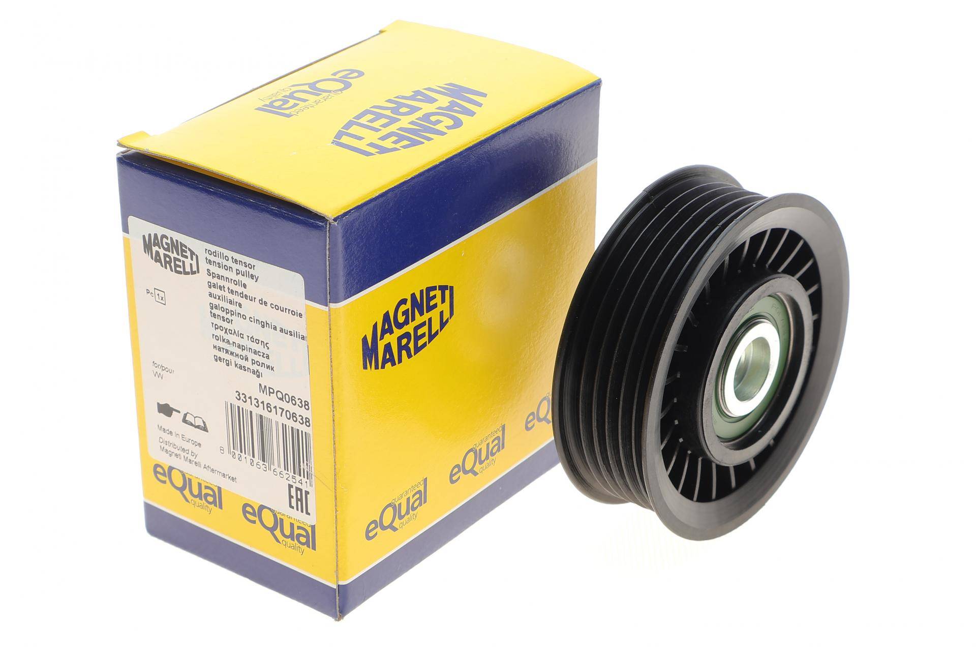 Ролик генератора VW Crafter 2.5TDI 06- (натяжний) (76х26) (MPQ0638)