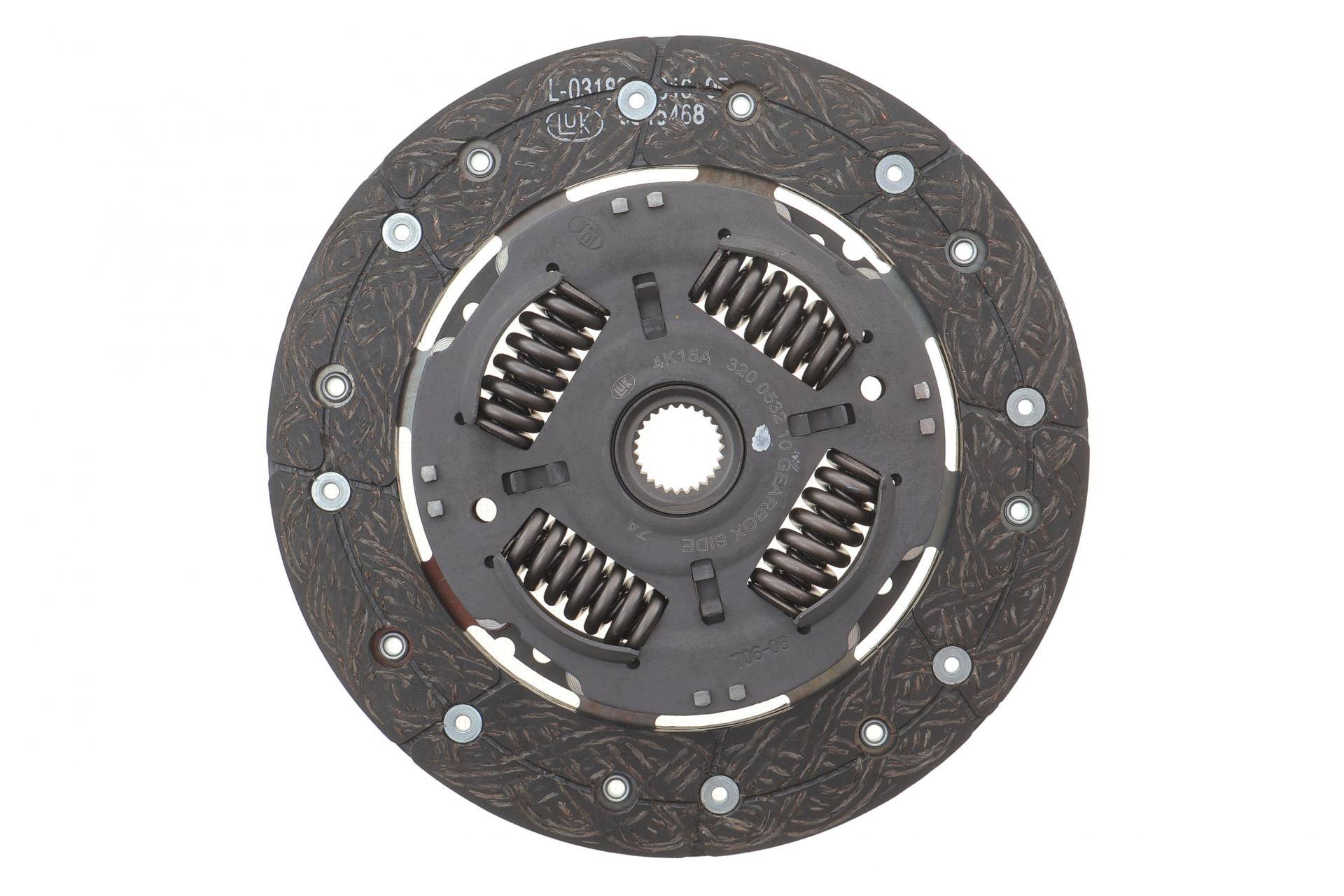 Комплект зчеплення Renault Clio III 1.2 16V, 07-, D4F 784