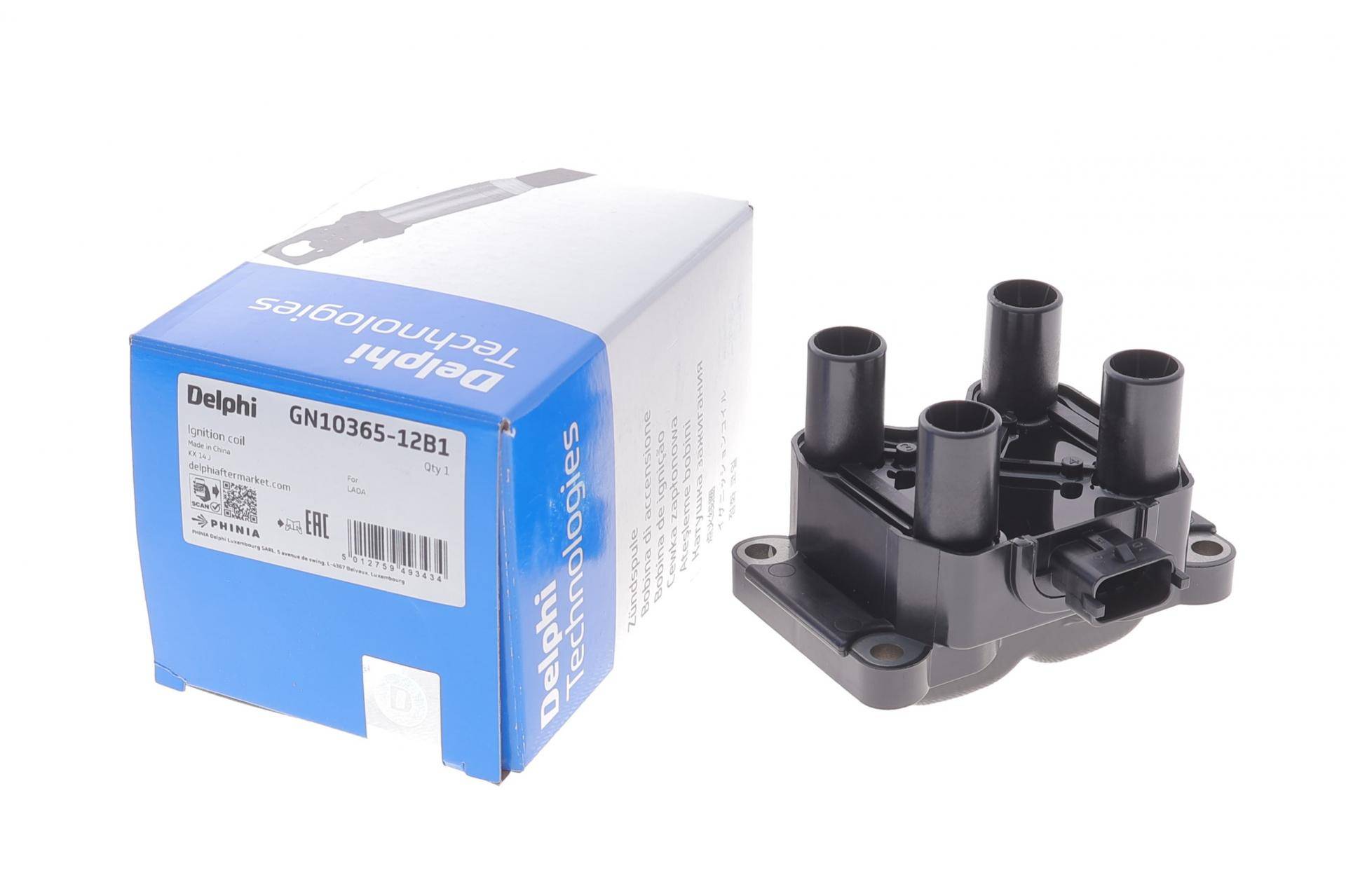 Котушка запалювання Lada Kalina/Niva/Granta 1.6 04-