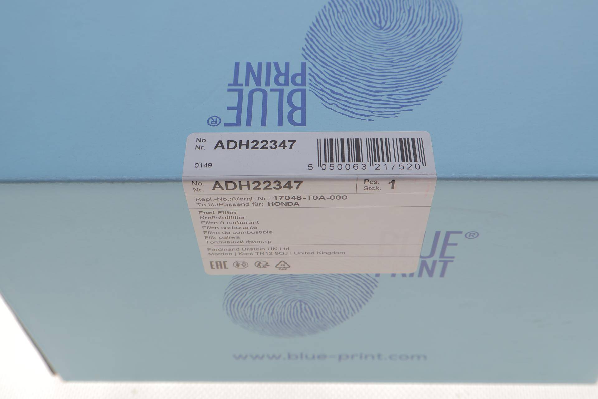 Фільтр паливний Honda CR-V 2.0/2.4 12-