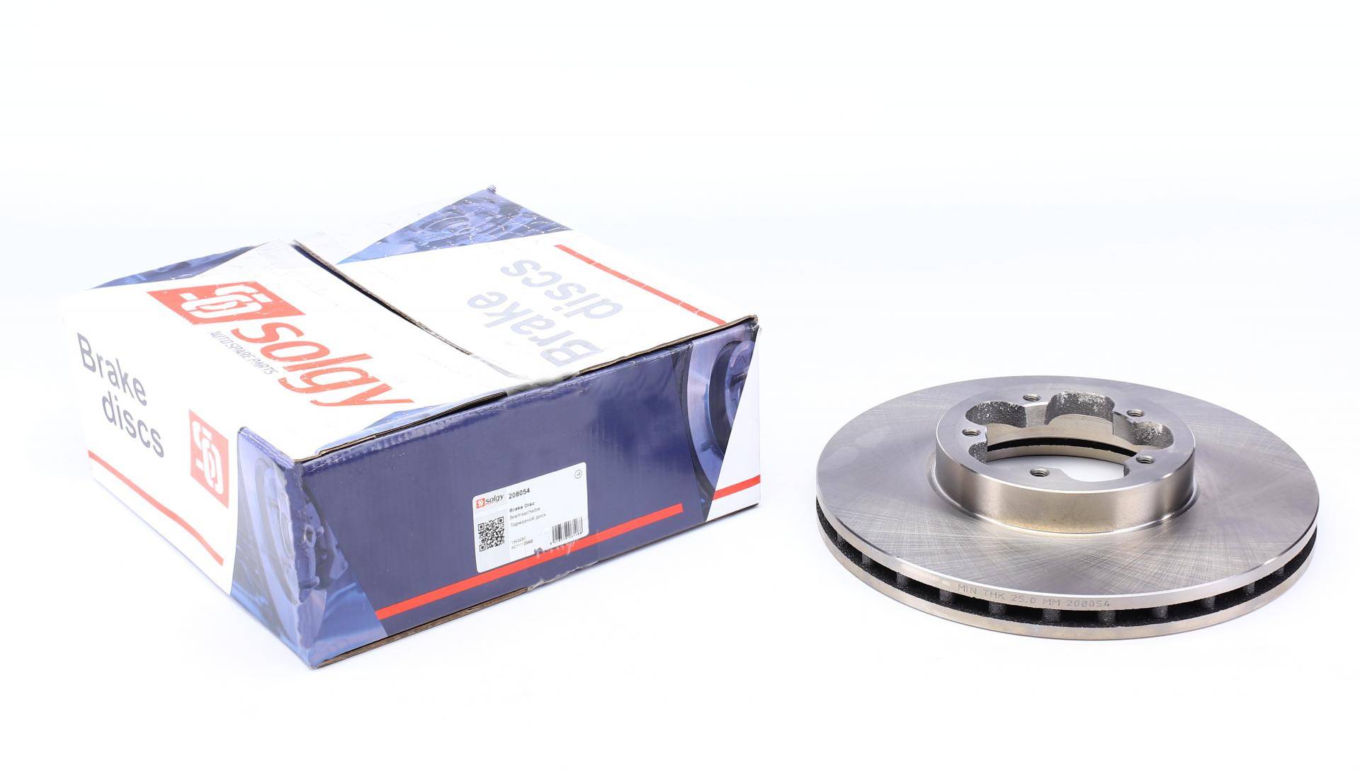 Диск гальмівний (передній) Ford Transit 06- (300x28)