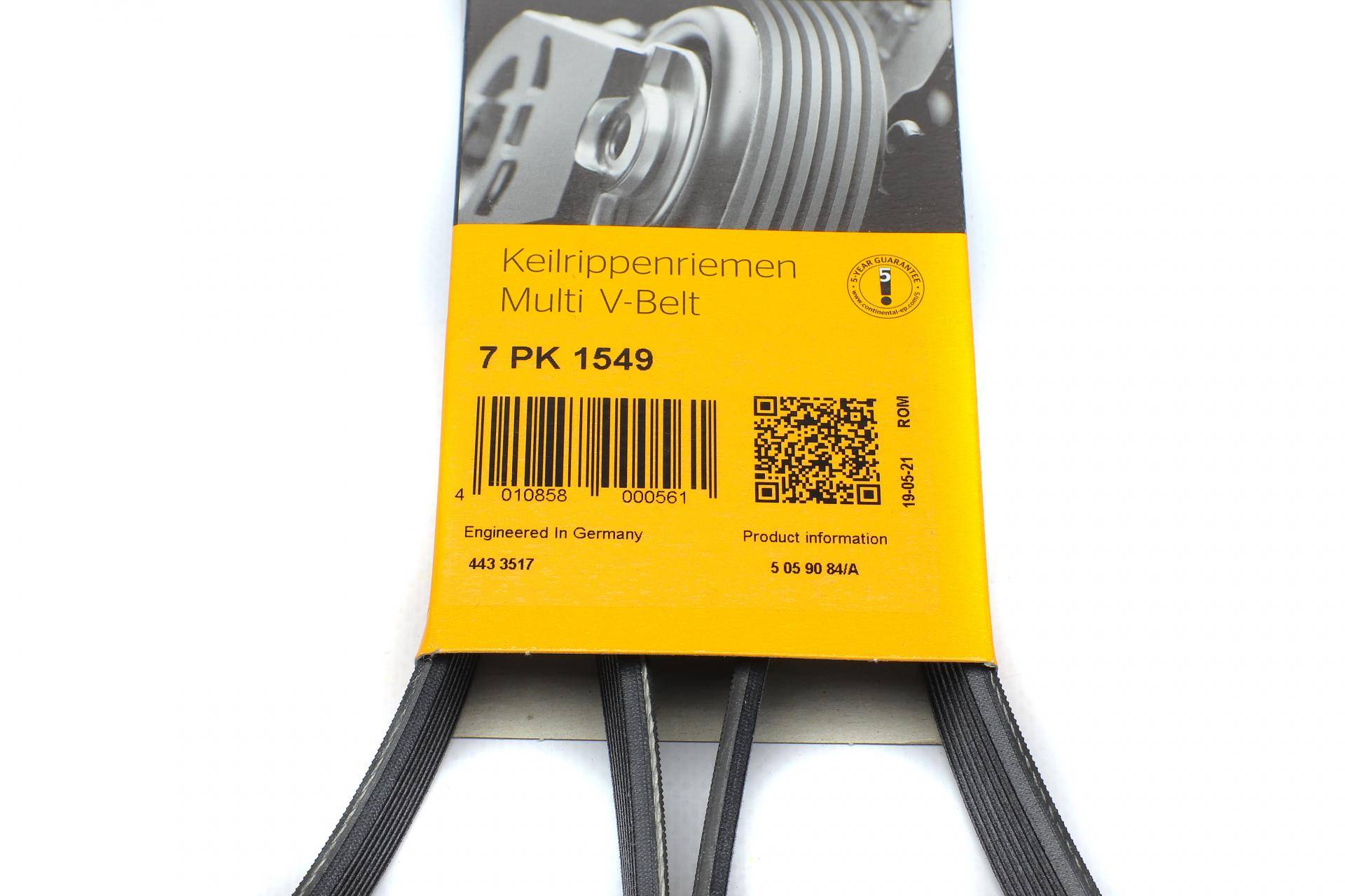 Ремінь генератора Toyota Camry 3.5 V6 11-17/ Lexus GS/ IS/ ES 2.5-3.5 05-