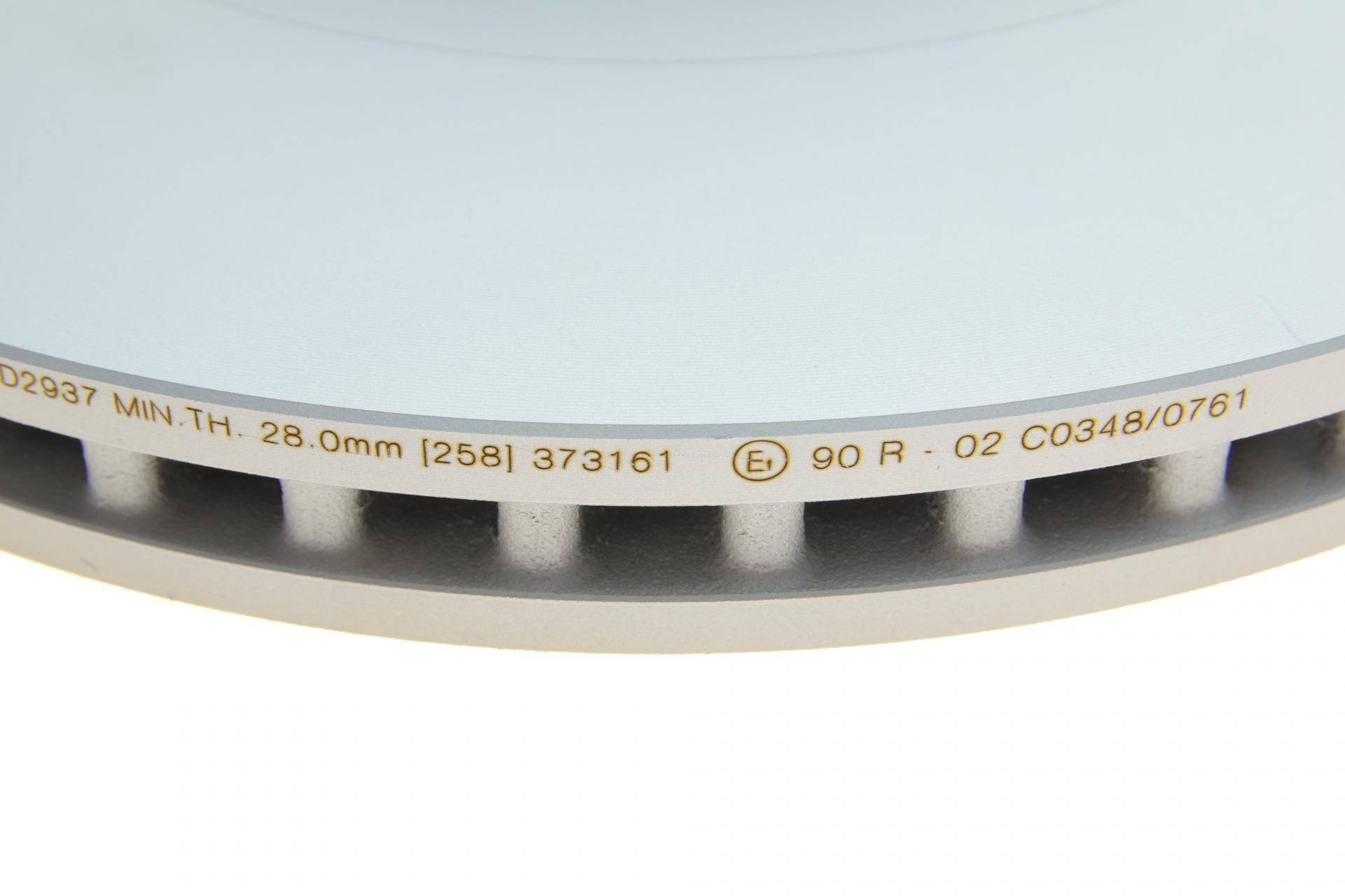 Диск гальмівний (передній) Kia Sorento 15-/Hyundai Santa Fe 18-(340х30) (вентильований)