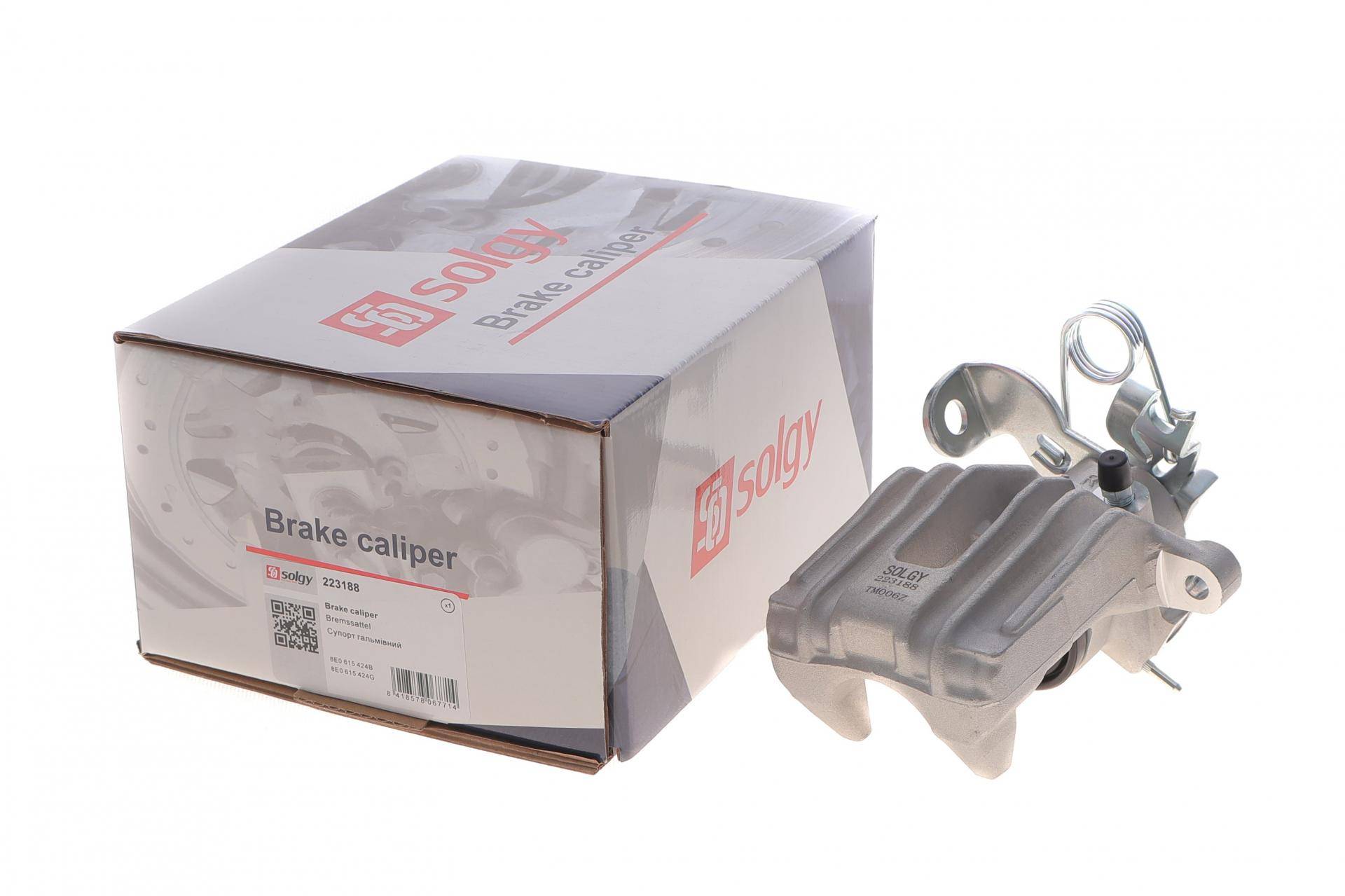 Супорт гальмівний (задній) (R) Audi A4 00-09 (d=38mm) (Trw)