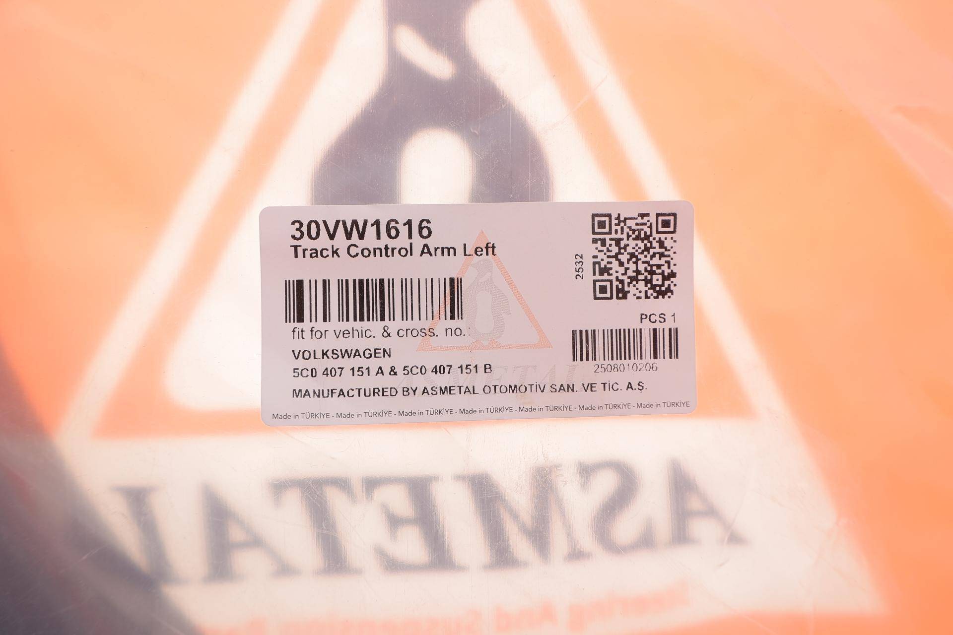 Важіль підвіски (передній) (L) VW Jetta IV 1.2-2.5 10-