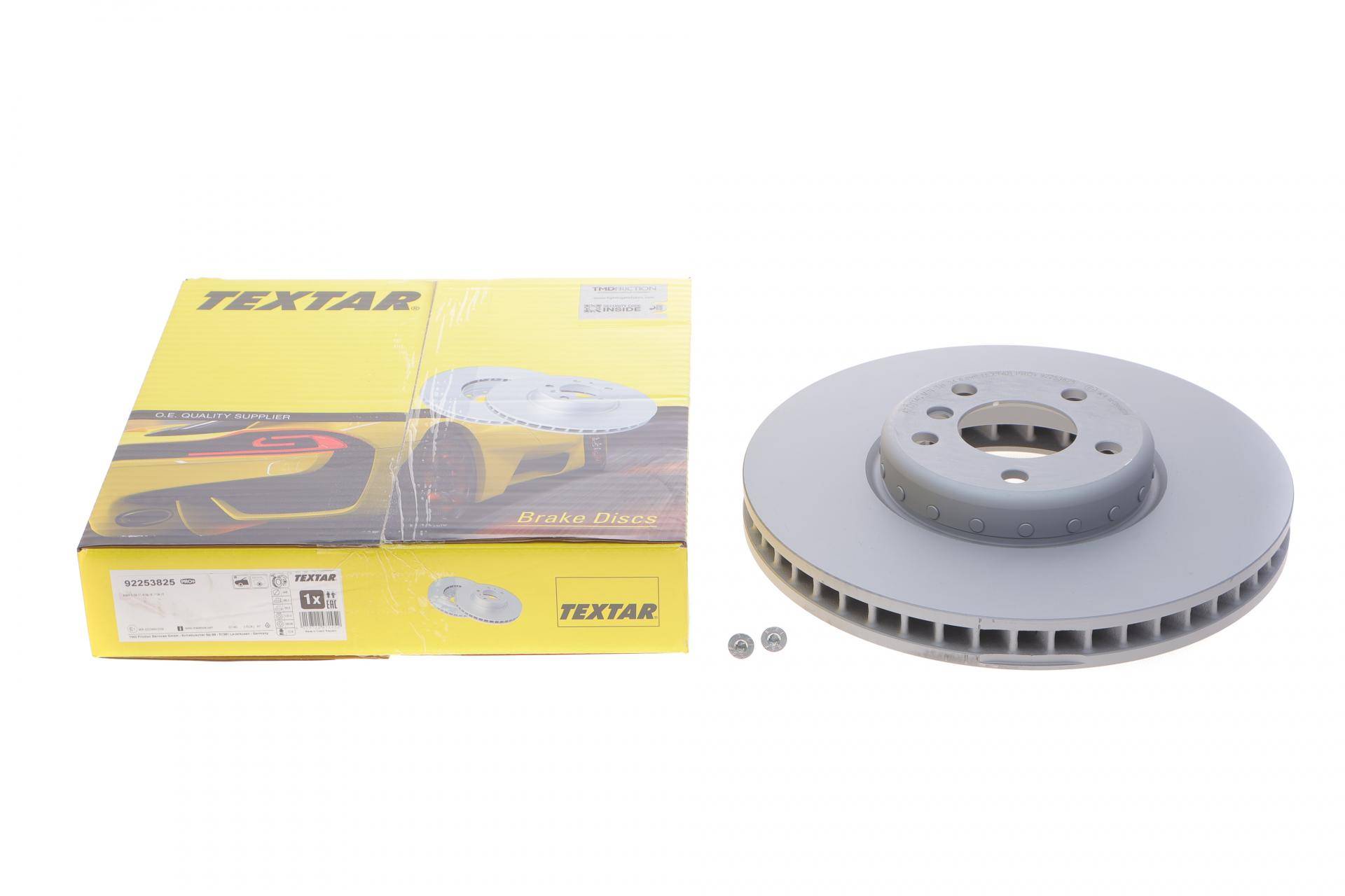 Диск гальмівний (передній) BMW 5 (F10/F11)/6 (F12/F13)/7 (F01-F04) 09- (348x36) (R) PRO+