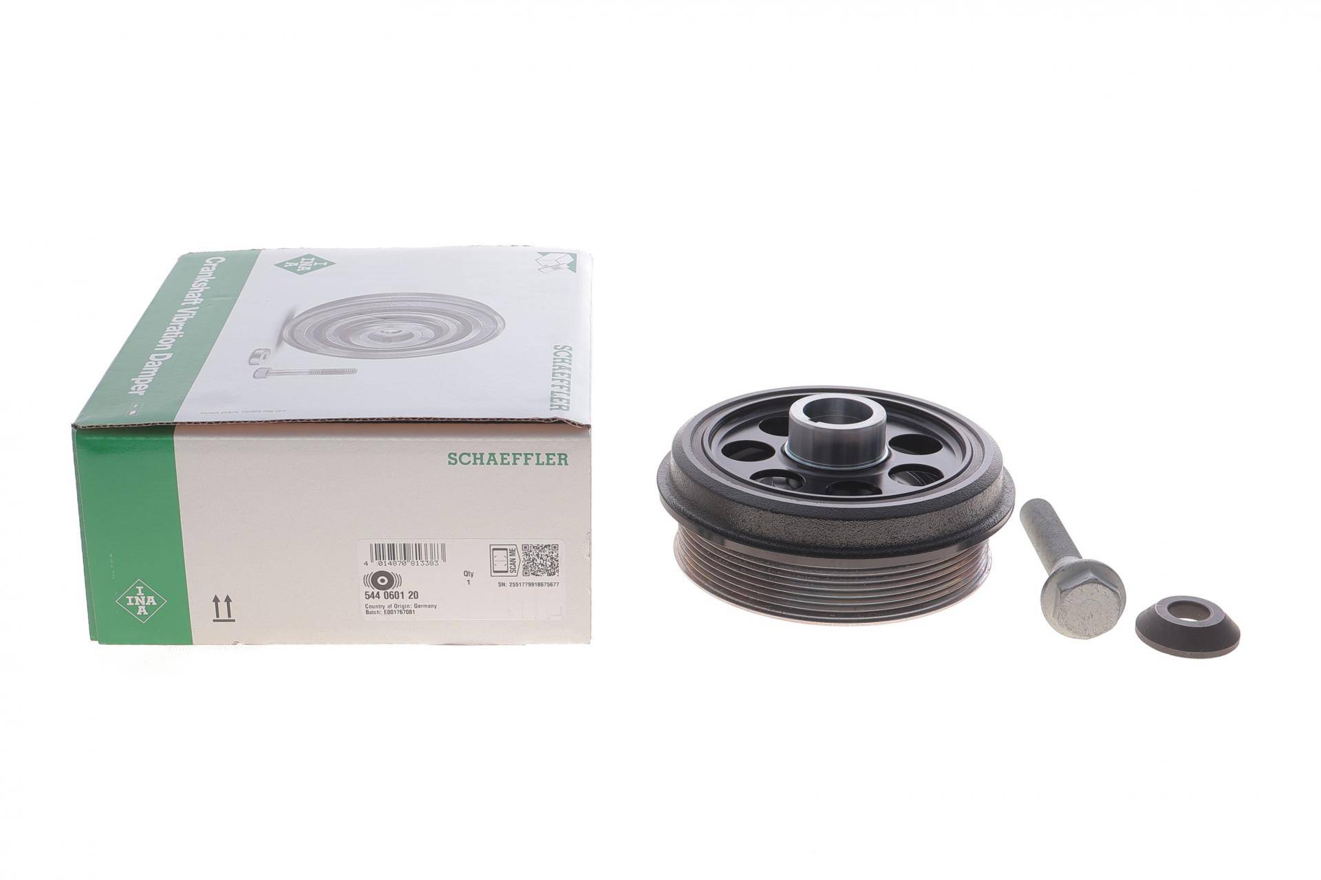 Шків колінвалу MB C-class (W204)/E-class (W212/W213) 09-18 OM642 (+ болти)