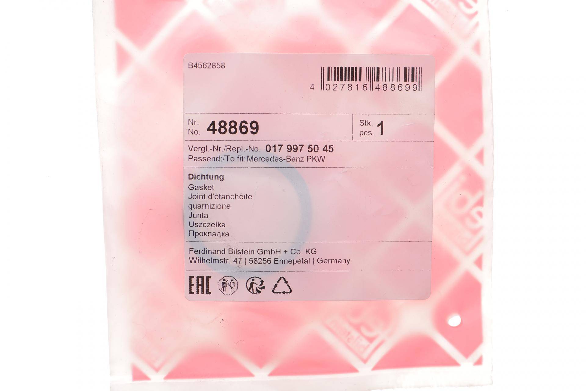 Сальник колінвалу (задній) MB Sprinter (906) 06- (32x40x6)