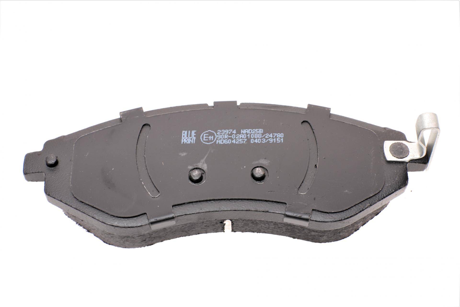 Колодки гальмівні (передні) Chevrolet Aveo 03-