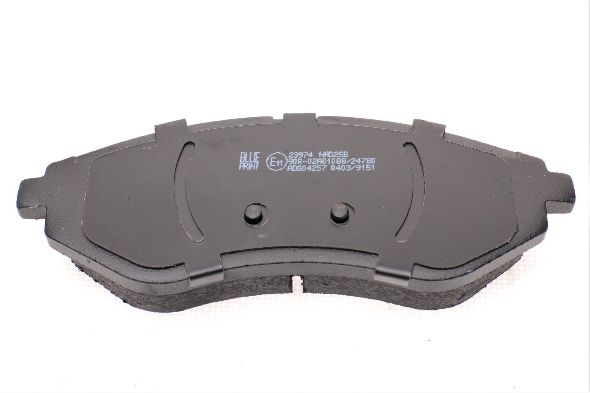 Колодки гальмівні (передні) Chevrolet Aveo 03-