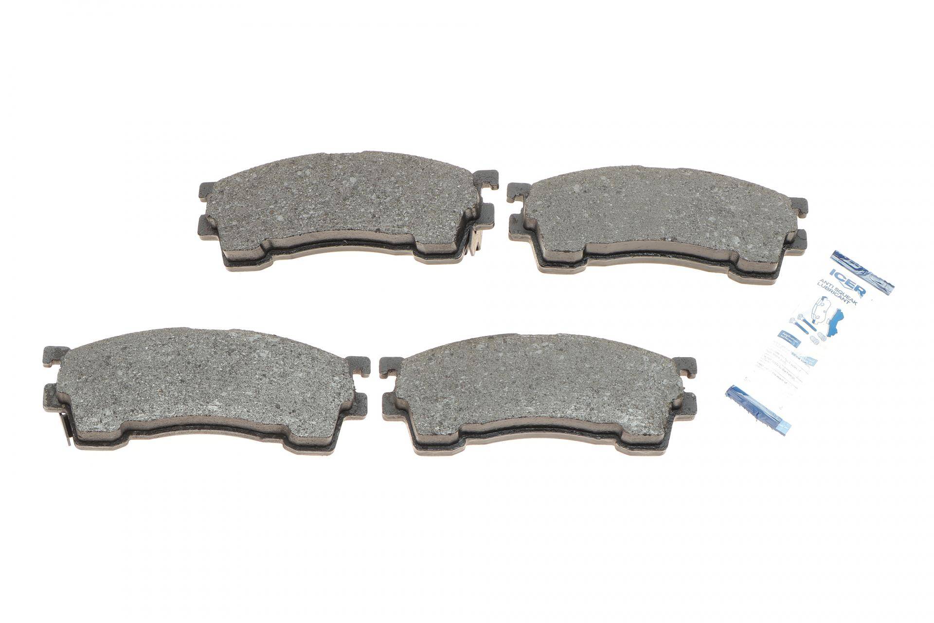 Колодки гальмівні (передні) Mazda 626 IV/V 91-02/MX-6 92-97/Ford USA Probe 93-98