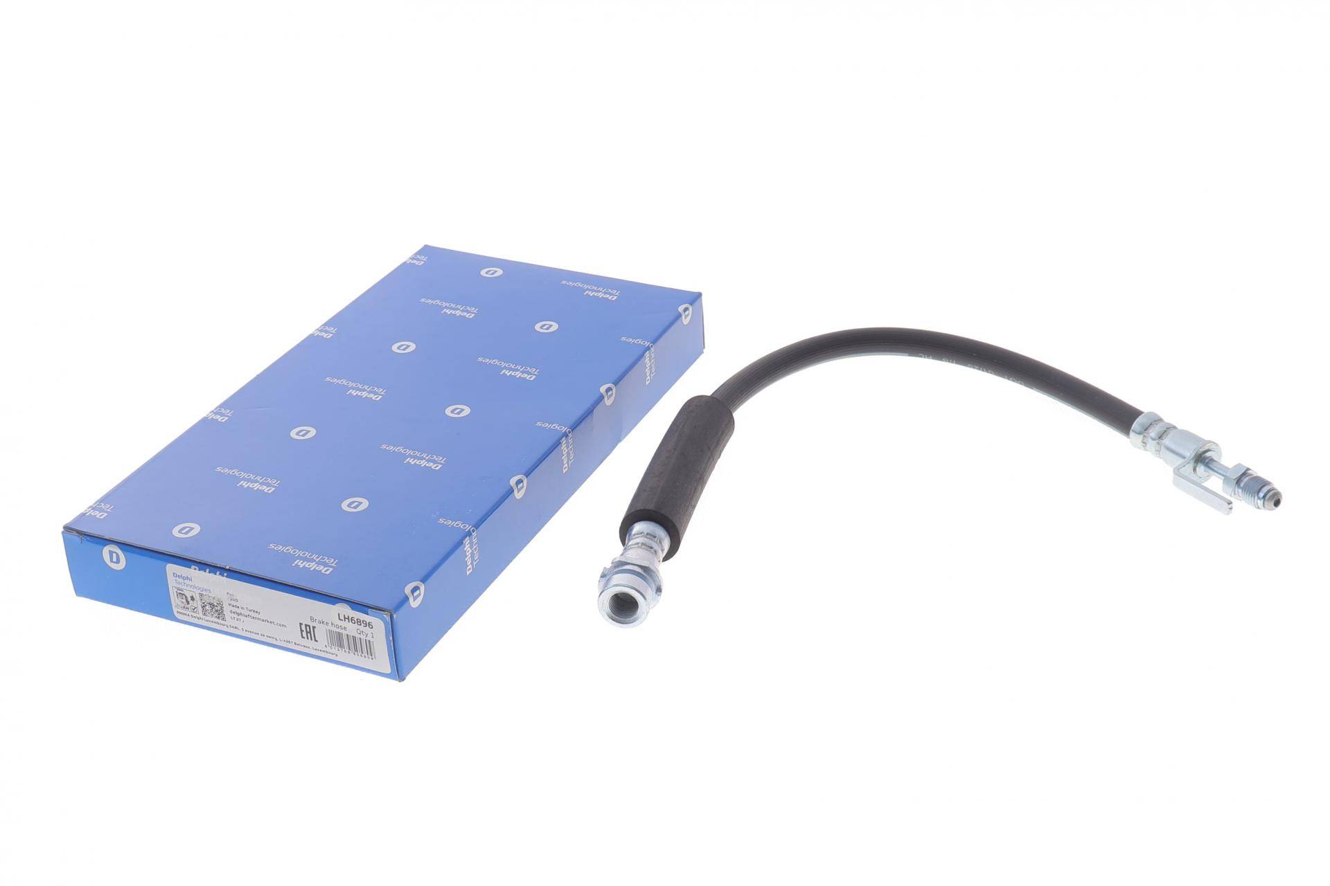 Шланг гальмівний (передній) Ford Transit 06-14 (L=370mm)