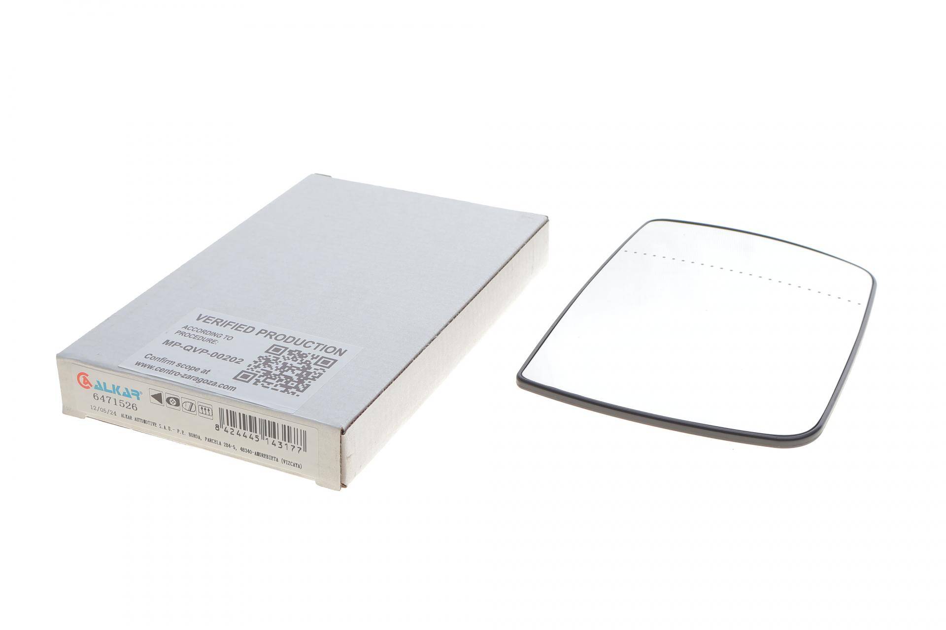 Скло дзеркала (з підігрівом) BMW X3 (E83) 03-11 (L)