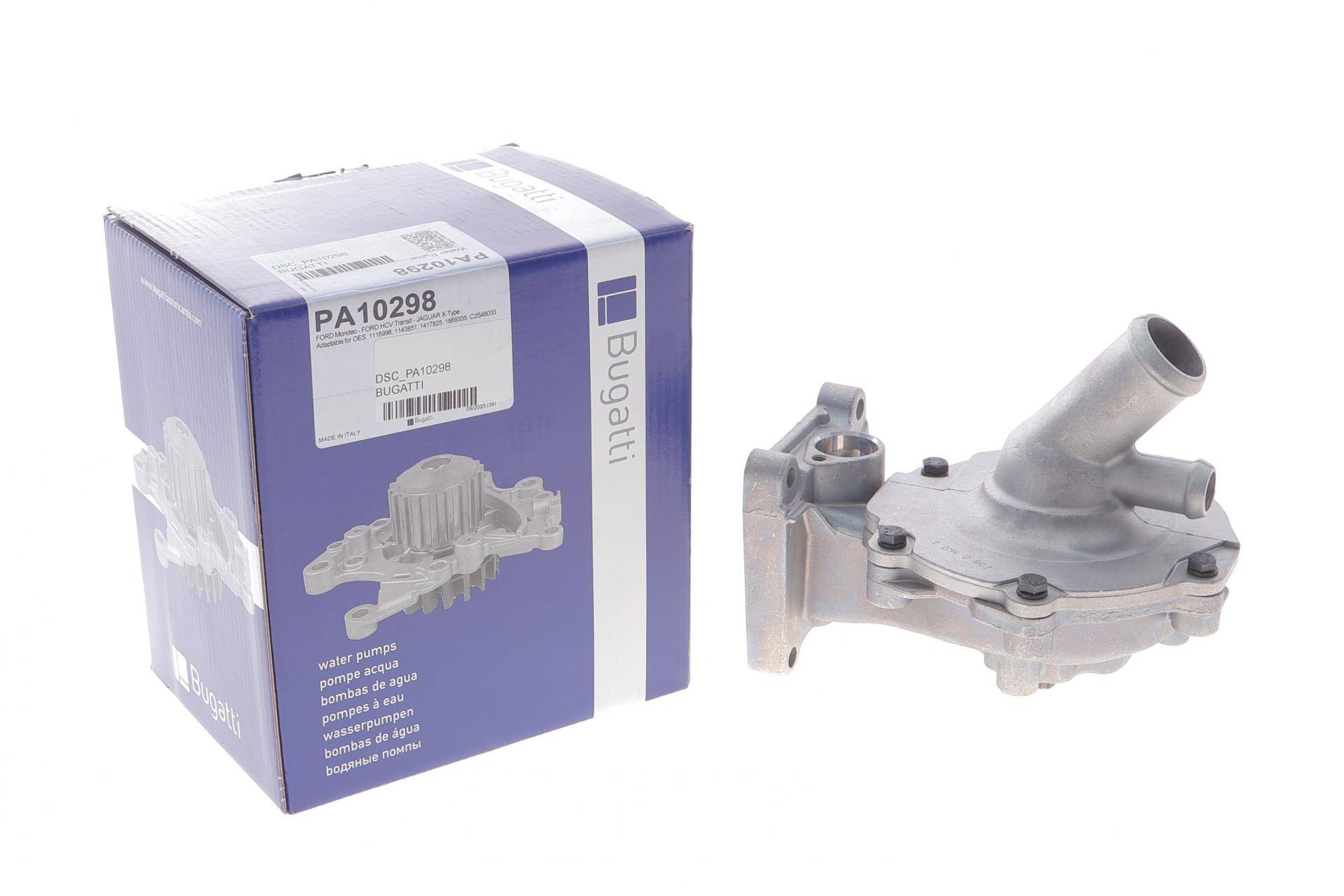 Помпа води Ford Transit 2.0DI/TDCi 00-06/Mondeo III 2.0DI/2.2TDCi 00-07 (B/B) (8 лоп)(без прокладки)