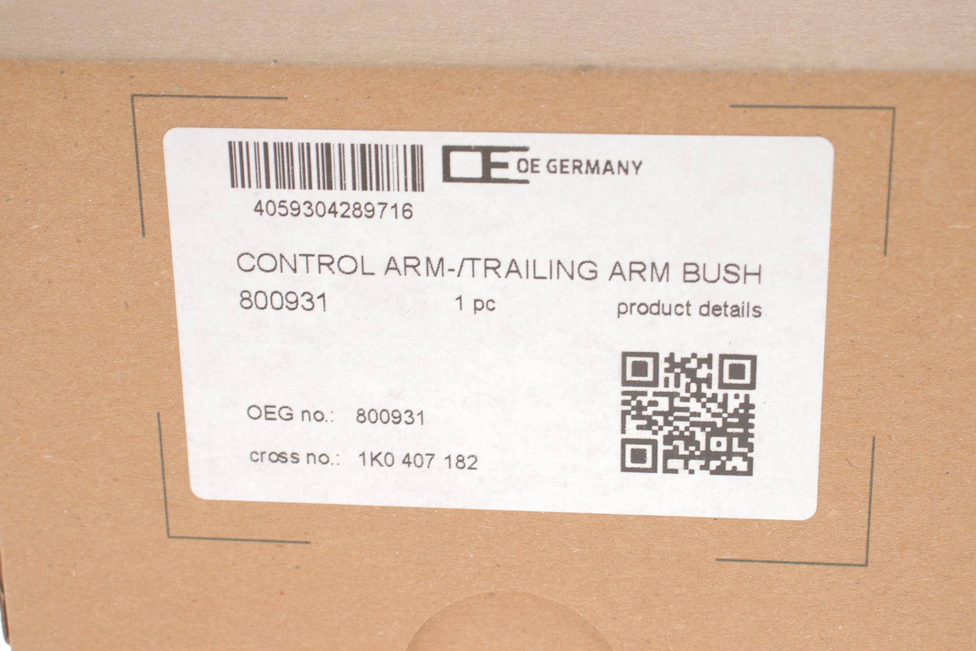 Сайлентблок важеля (переднього/знизу/спереду) Audi A3/Q3/Skoda Octavia/SuperB/VW Caddy/Passat 03-