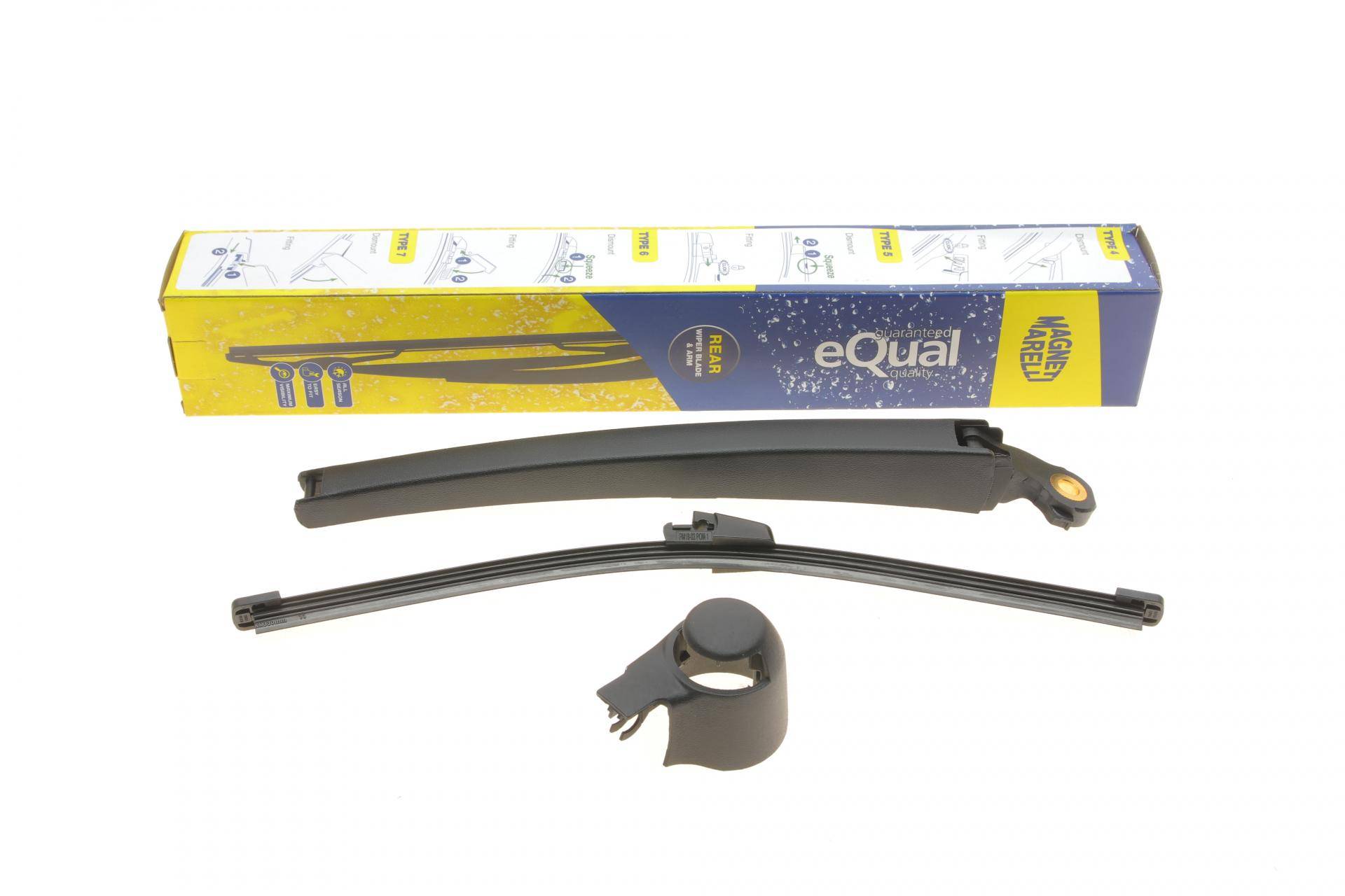 Важіль склоочисника (задній) Skoda Fabia 07-