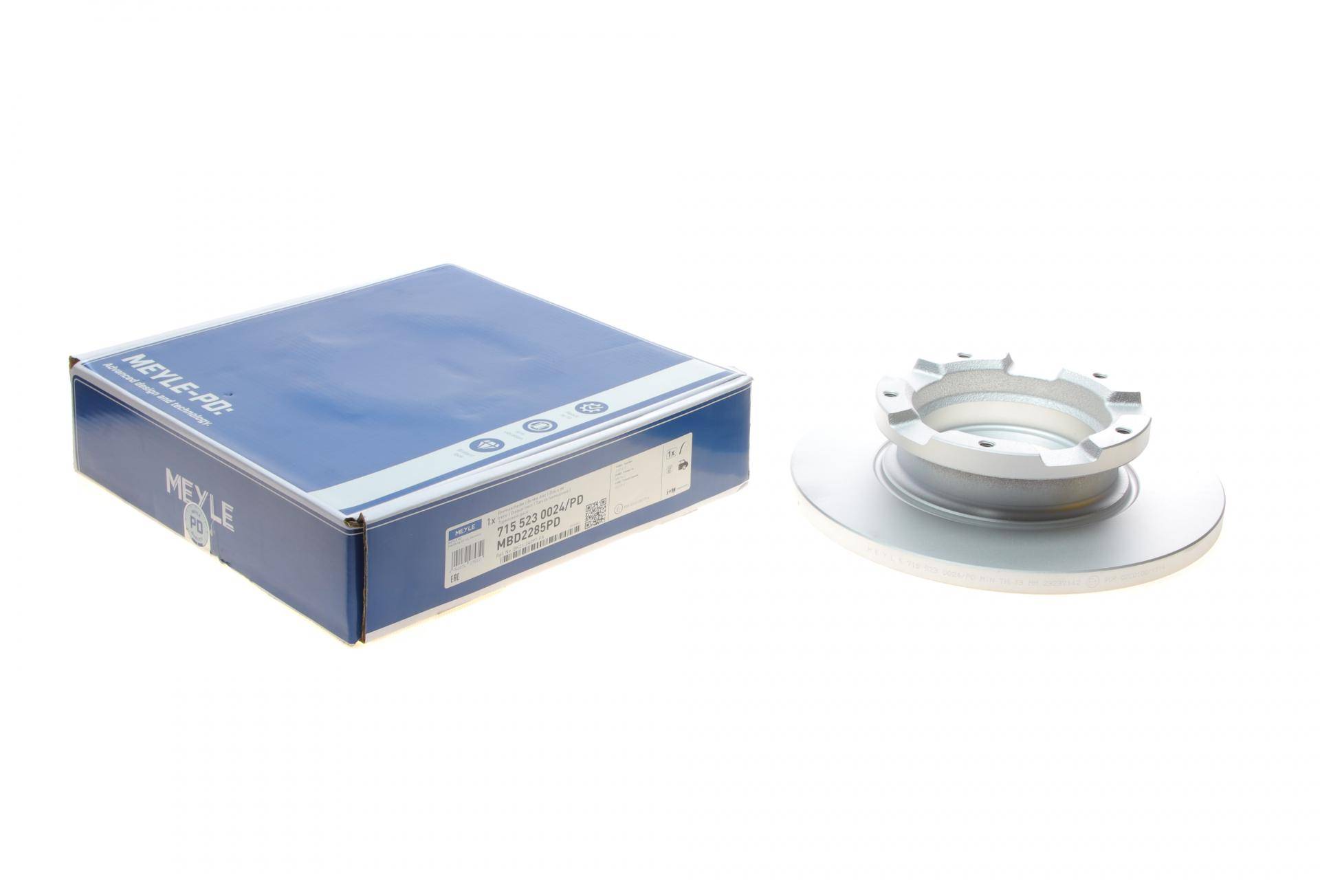 Диск гальмівний (задній) Ford Transit 12- (288x16)