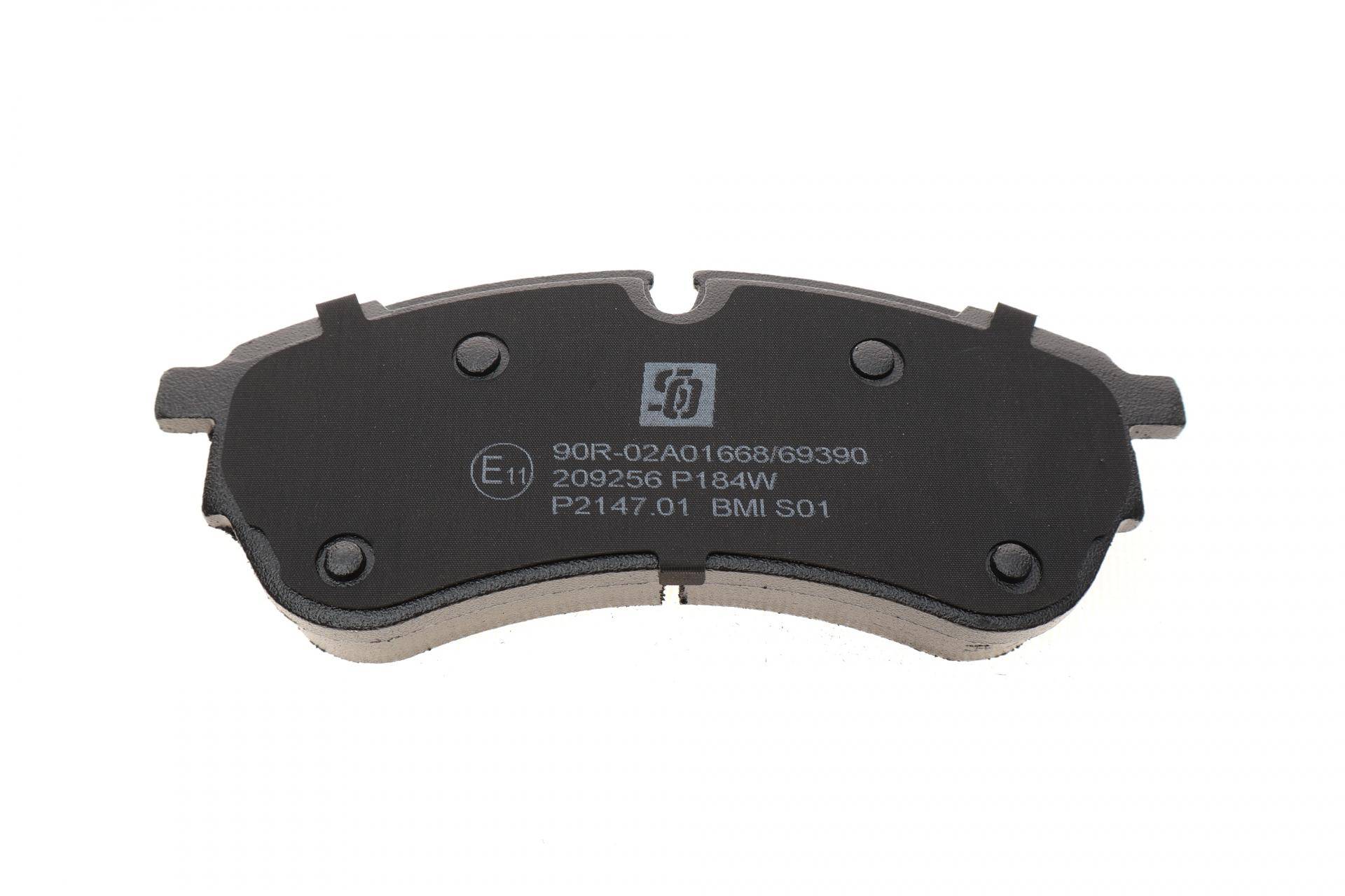 Колодки гальмівні (передні/задні) VW Crafter/MAN TGE 16-