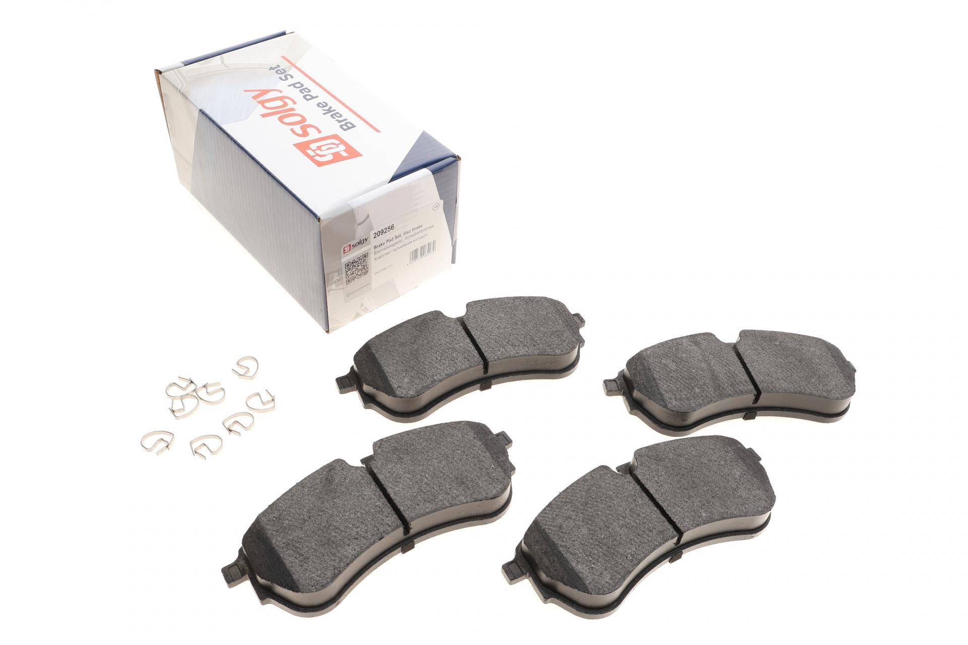 Колодки гальмівні (передні/задні) VW Crafter/MAN TGE 16-