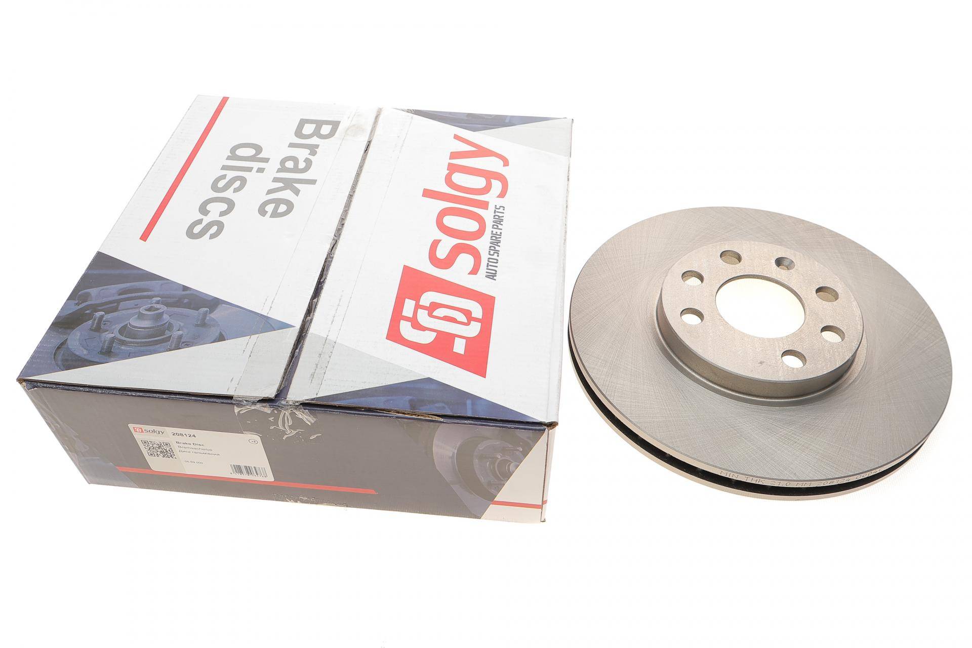 Диск гальмівний (передній) Opel Combo 01- (260x24)