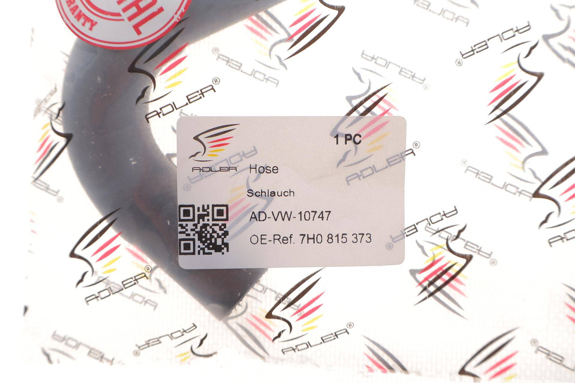 Патрубок системи охолодження VW T5 03-15