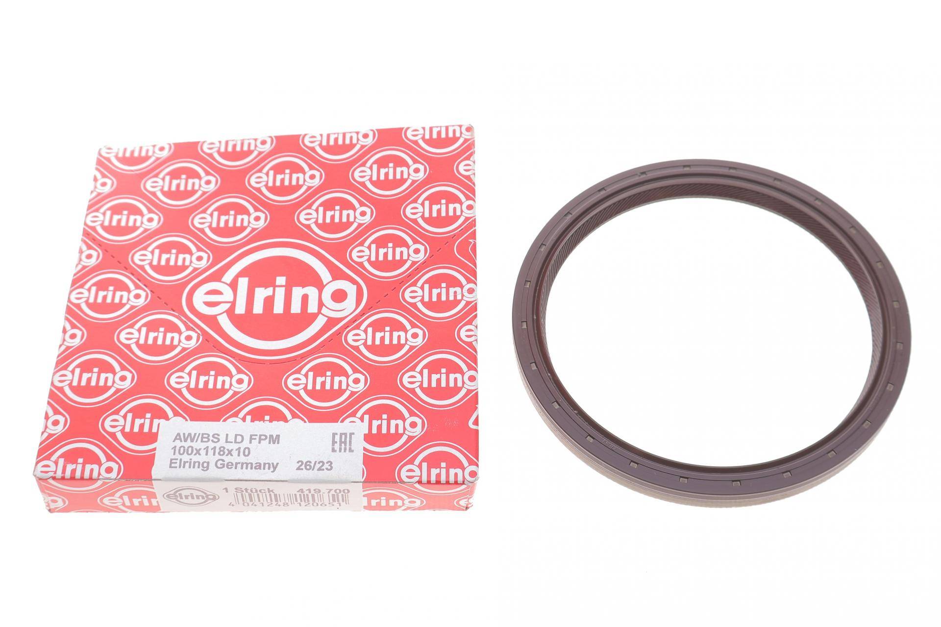 Сальник колінвалу (задній) Fiat Ducato/Renault Master/Iveco DailyII 2.5D 80-02 (100x118x10)