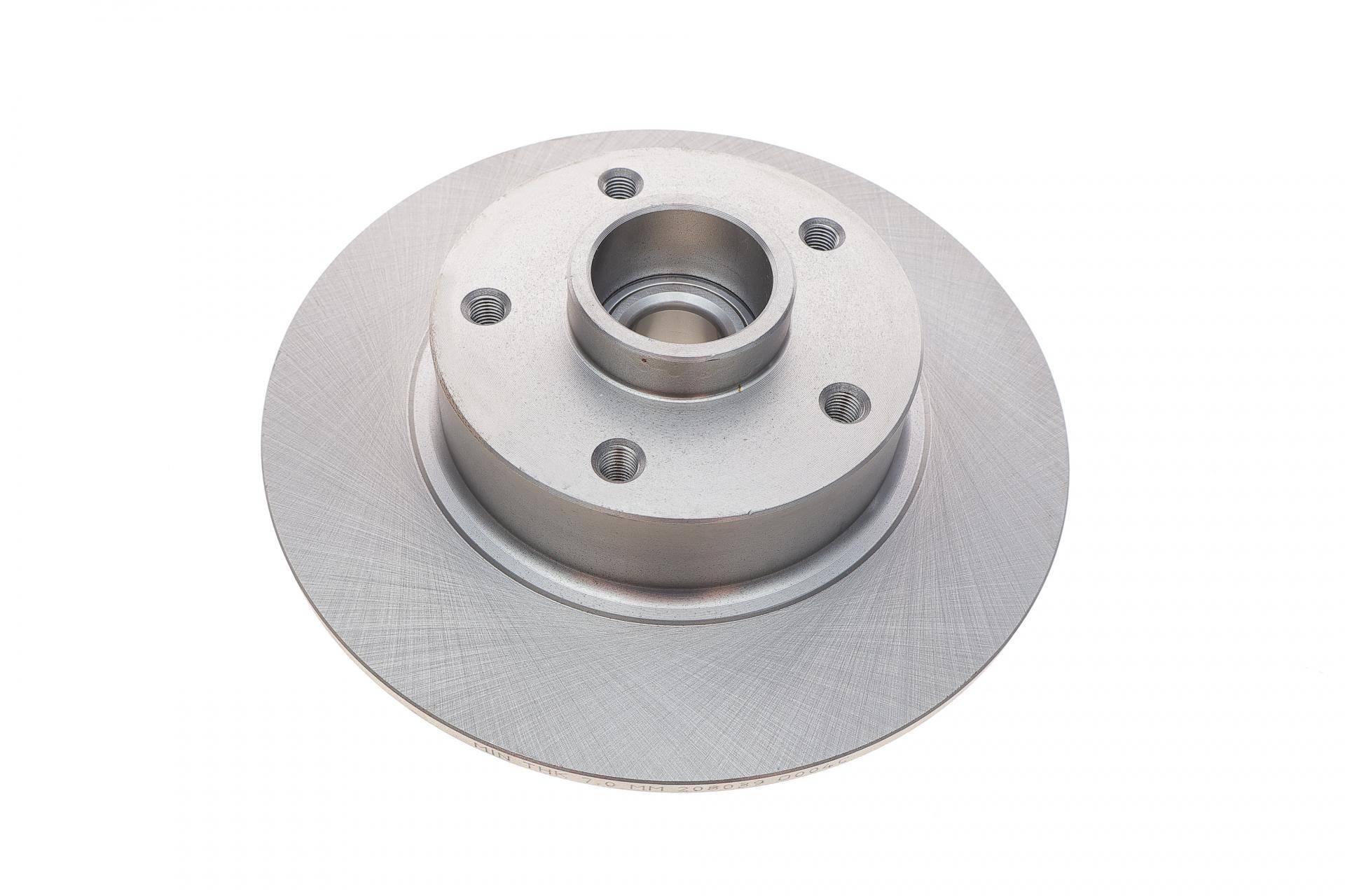 Диск гальмівний (задній) Renault Megane 08- (260x8) (+ABS) (з підшипником)