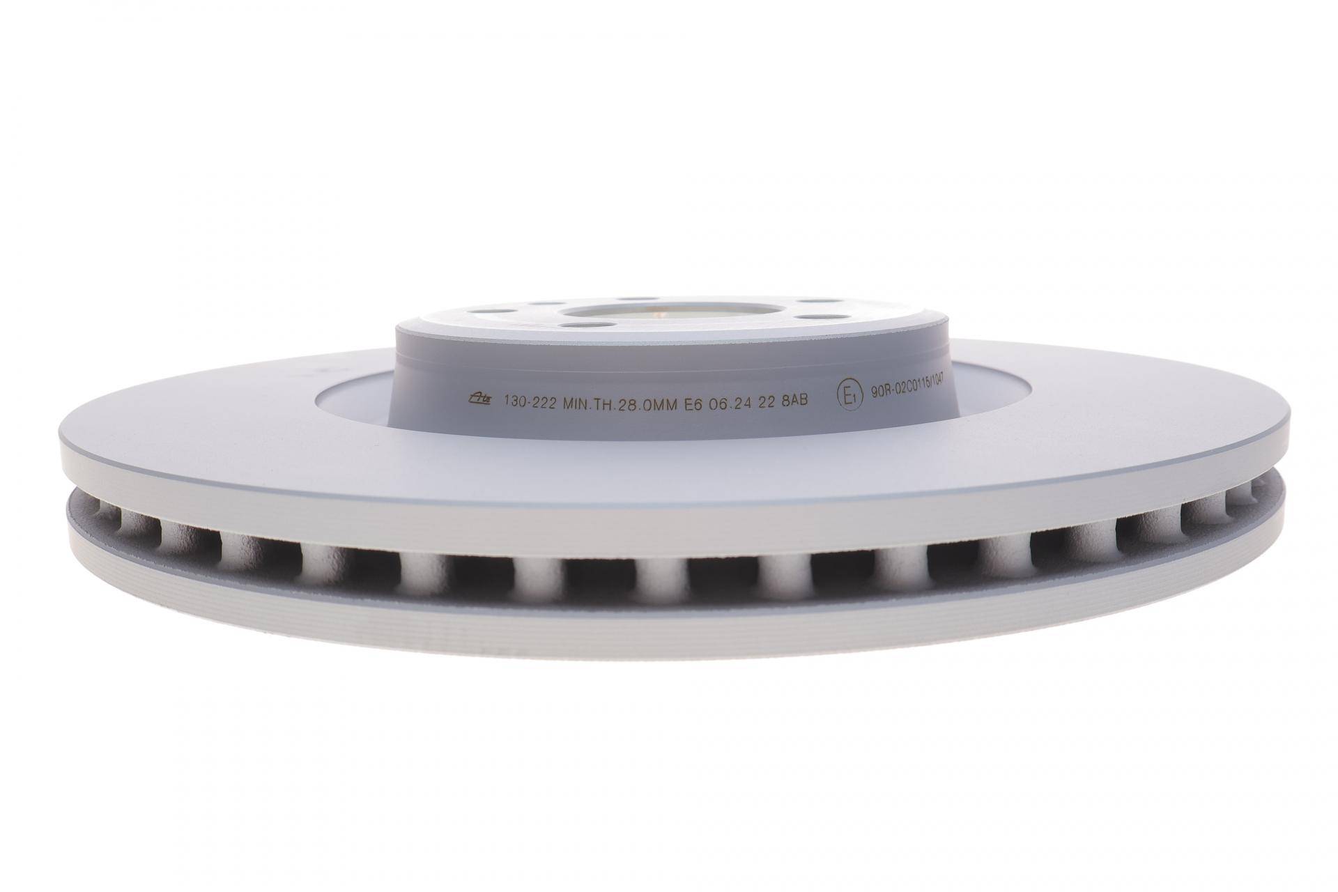 Диск гальмівний (передній) Audi A4/A6 07-/Porsche Macan 14-18 (345х30) (з покриттям) (вент.)