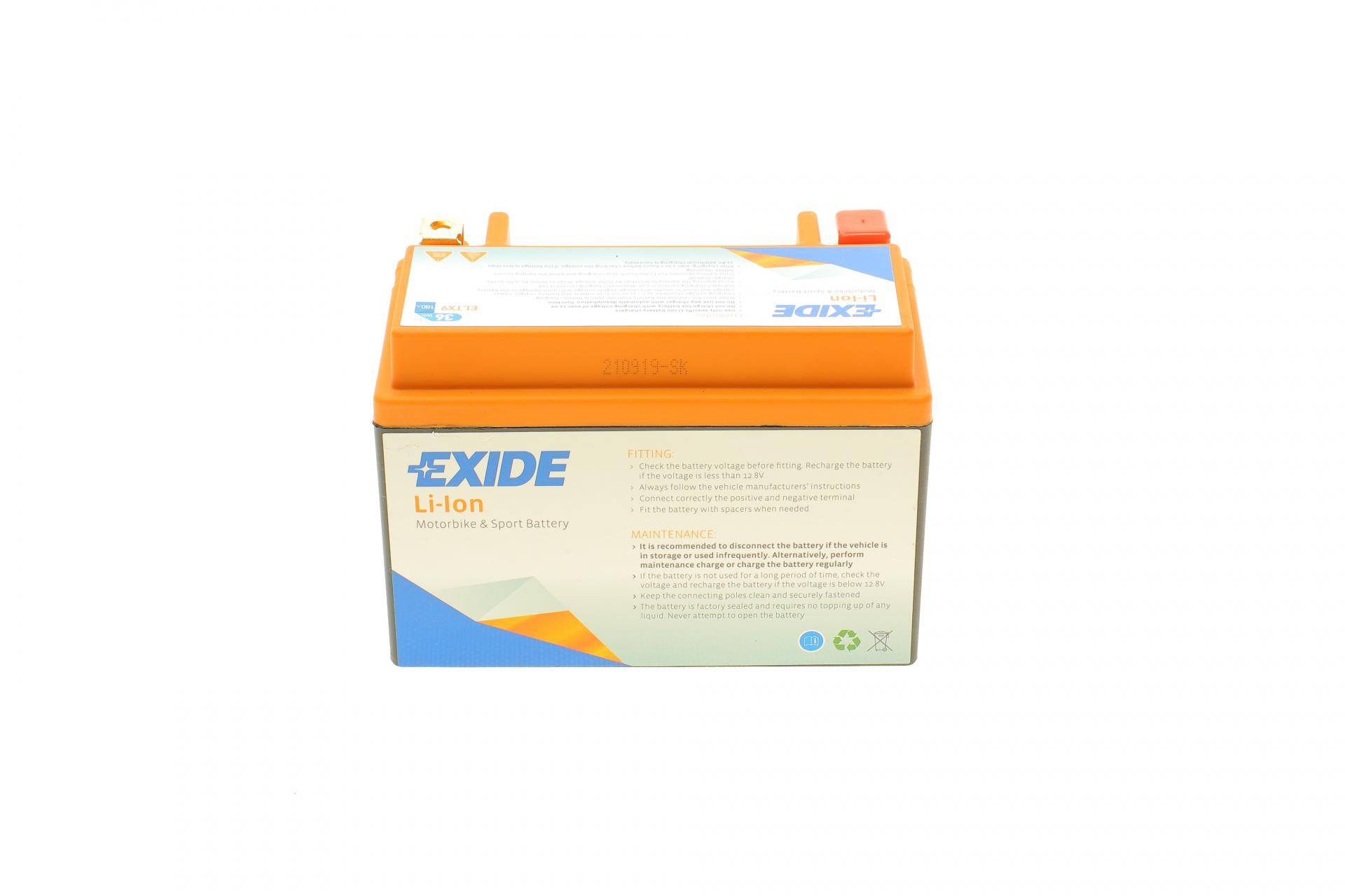 Акумуляторная батарея 3Ah/180A (150x87x105/+L/B0) (Li-ion) (мото)