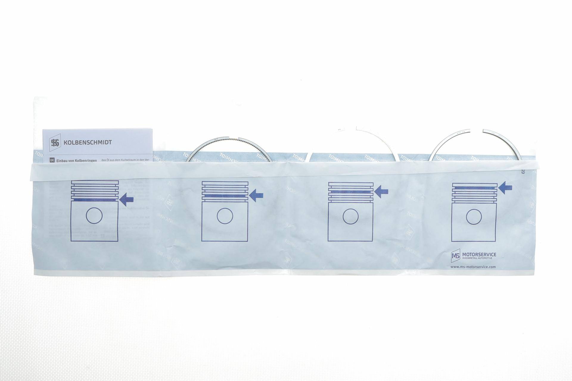 Кільця поршневі Volvo C30/C70/S40/S60/S80/V60/XC60/XC70/XC90 2.4D 01- (81.00mm/STD) (2-1.75-2)