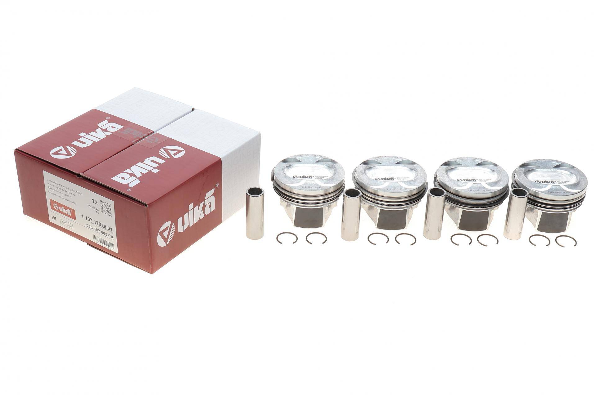 Поршень VW Golf V/ Passat/ Tiguan 1.4 TSI 06- (76.51mm/STD) ( BMY, BLG, CAVD) (к-кт 4шт)