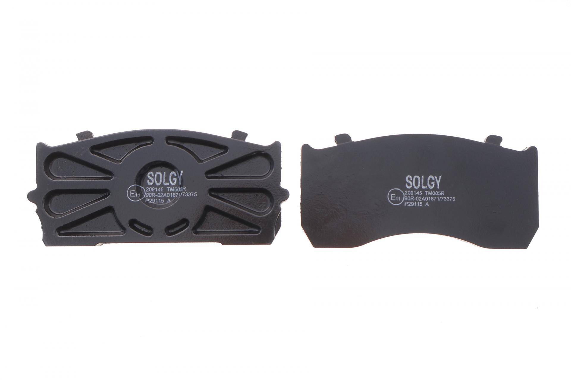 Колодки гальмівні (передні/задні) MB Atego 98-