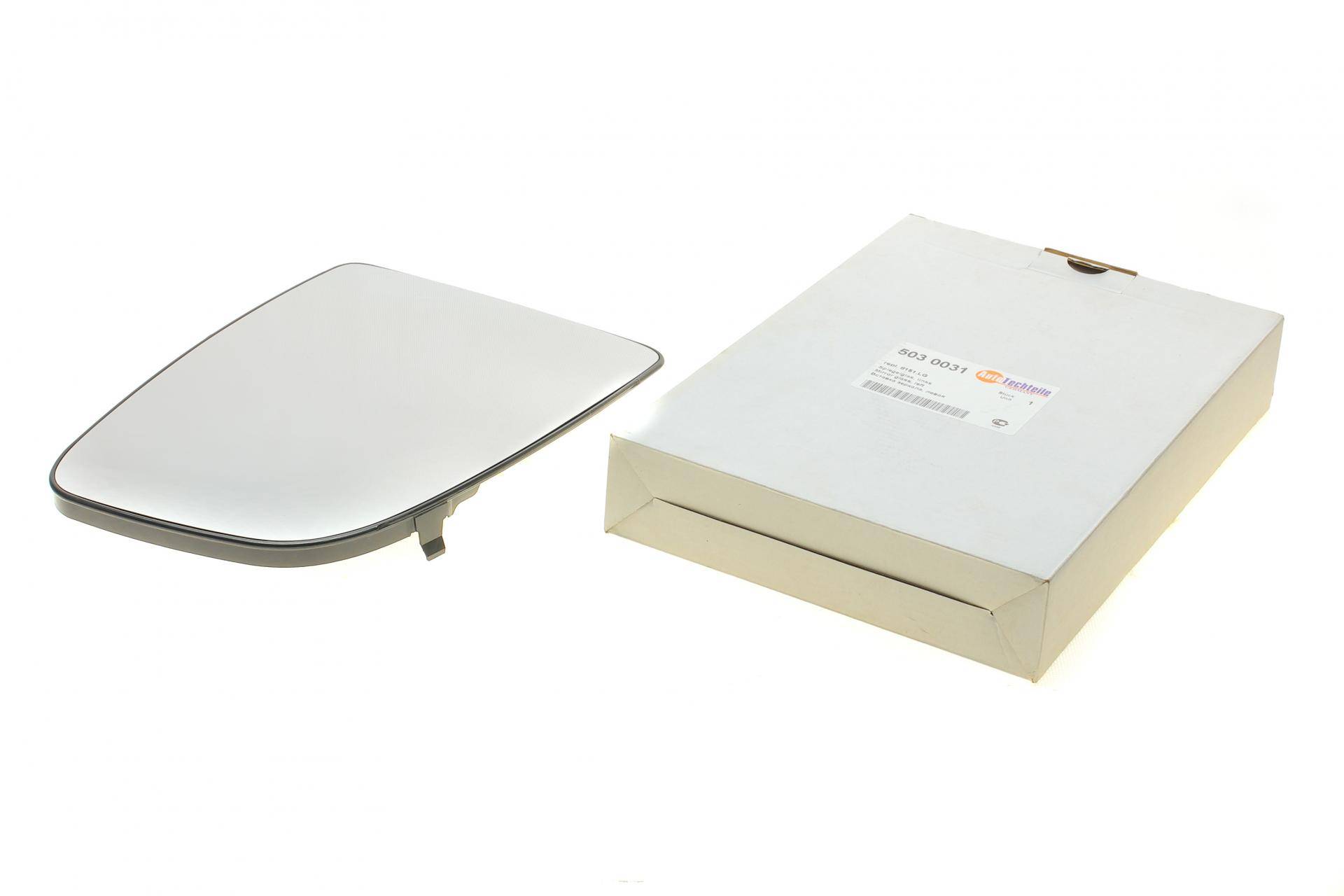 Скло дзеркала Citroen Jumper/ Fiat Ducato/ Peugeot Boxer 06- (L)