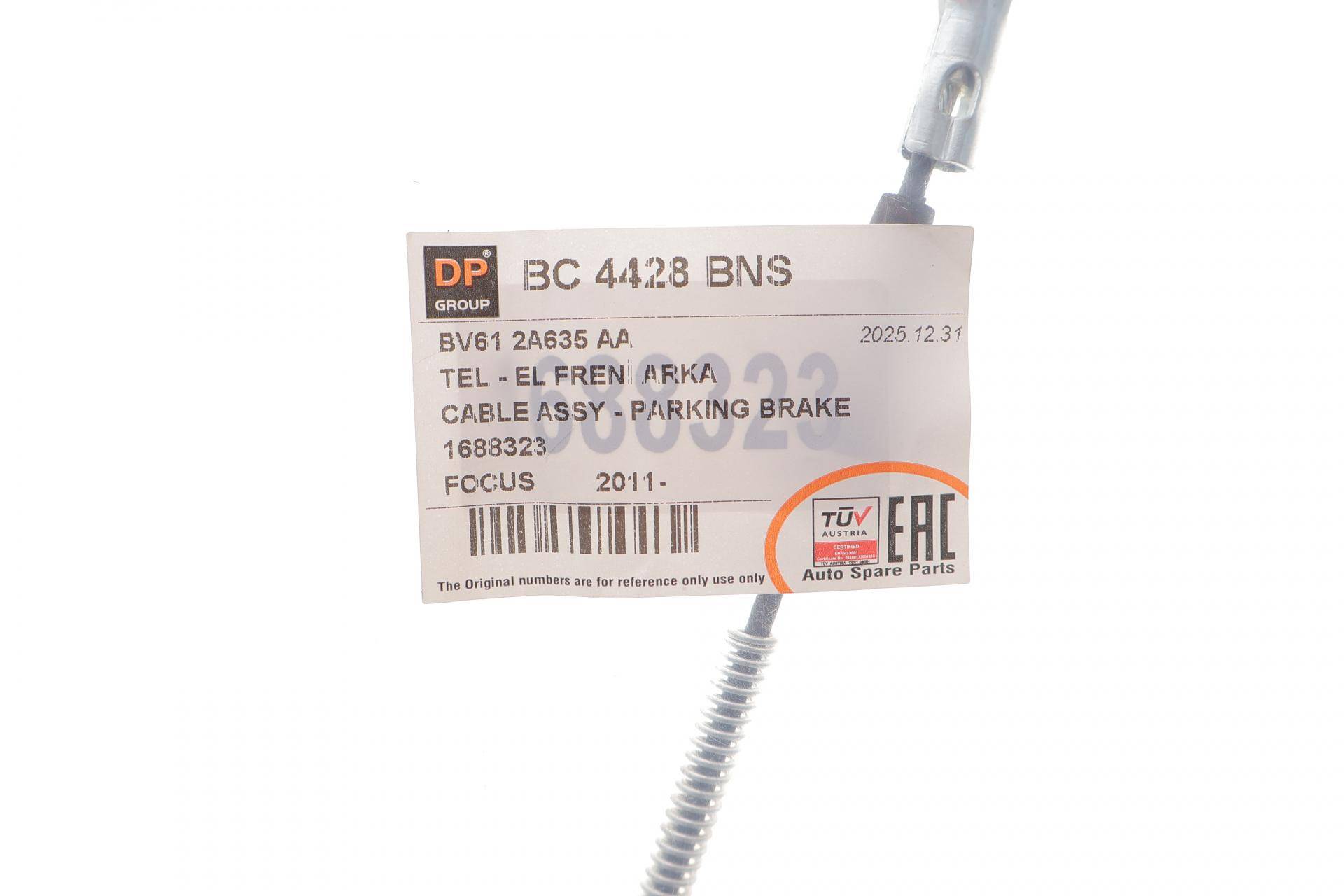 Трос ручника (задній) Ford Focus 10-18