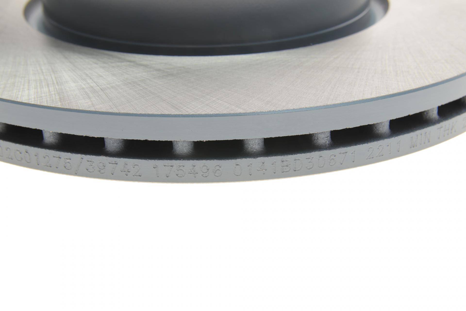 Диск гальмівний (передній) Audi A1/VW Polo 17- (276x24)