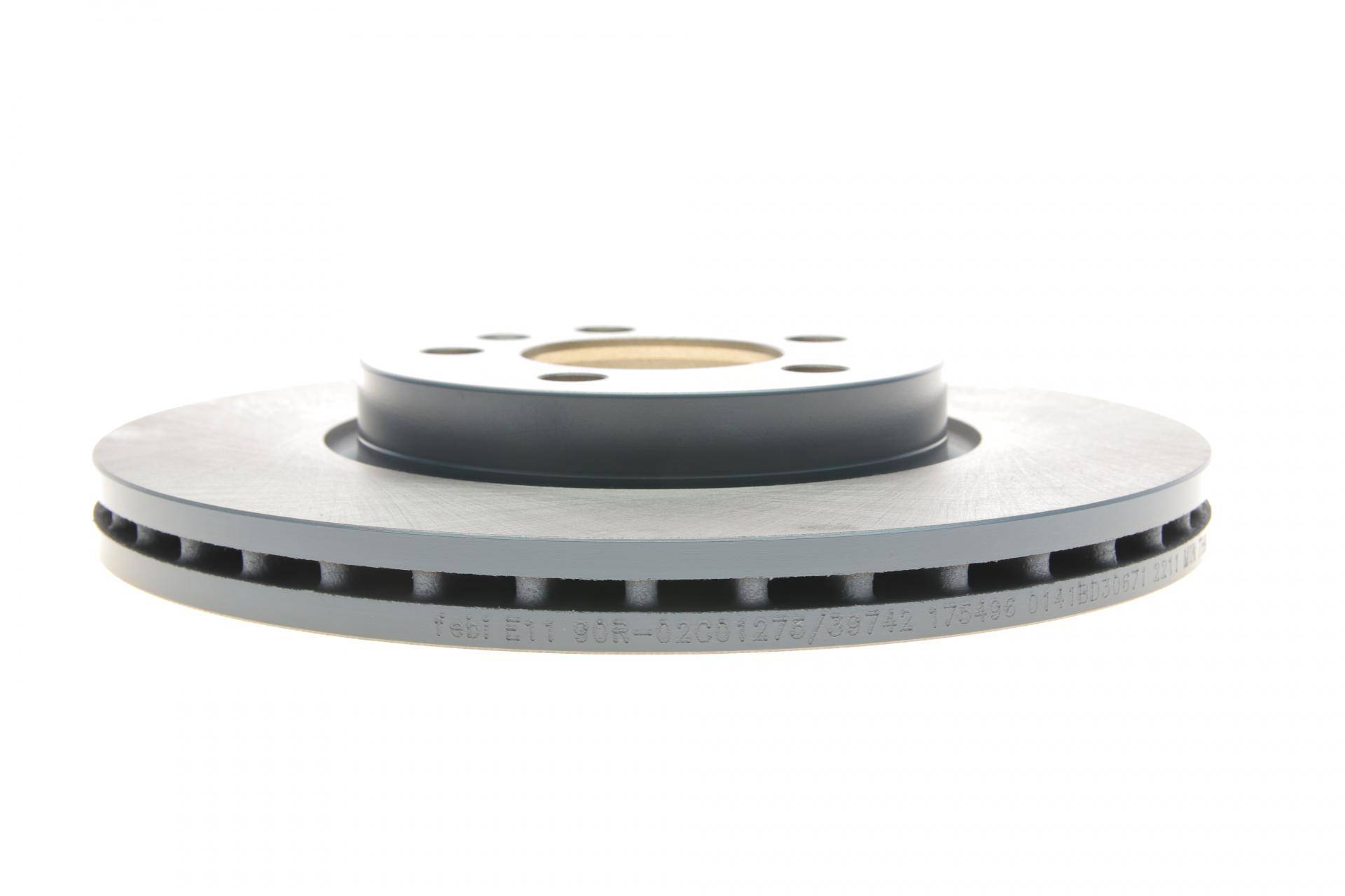 Диск гальмівний (передній) Audi A1/VW Polo 17- (276x24)