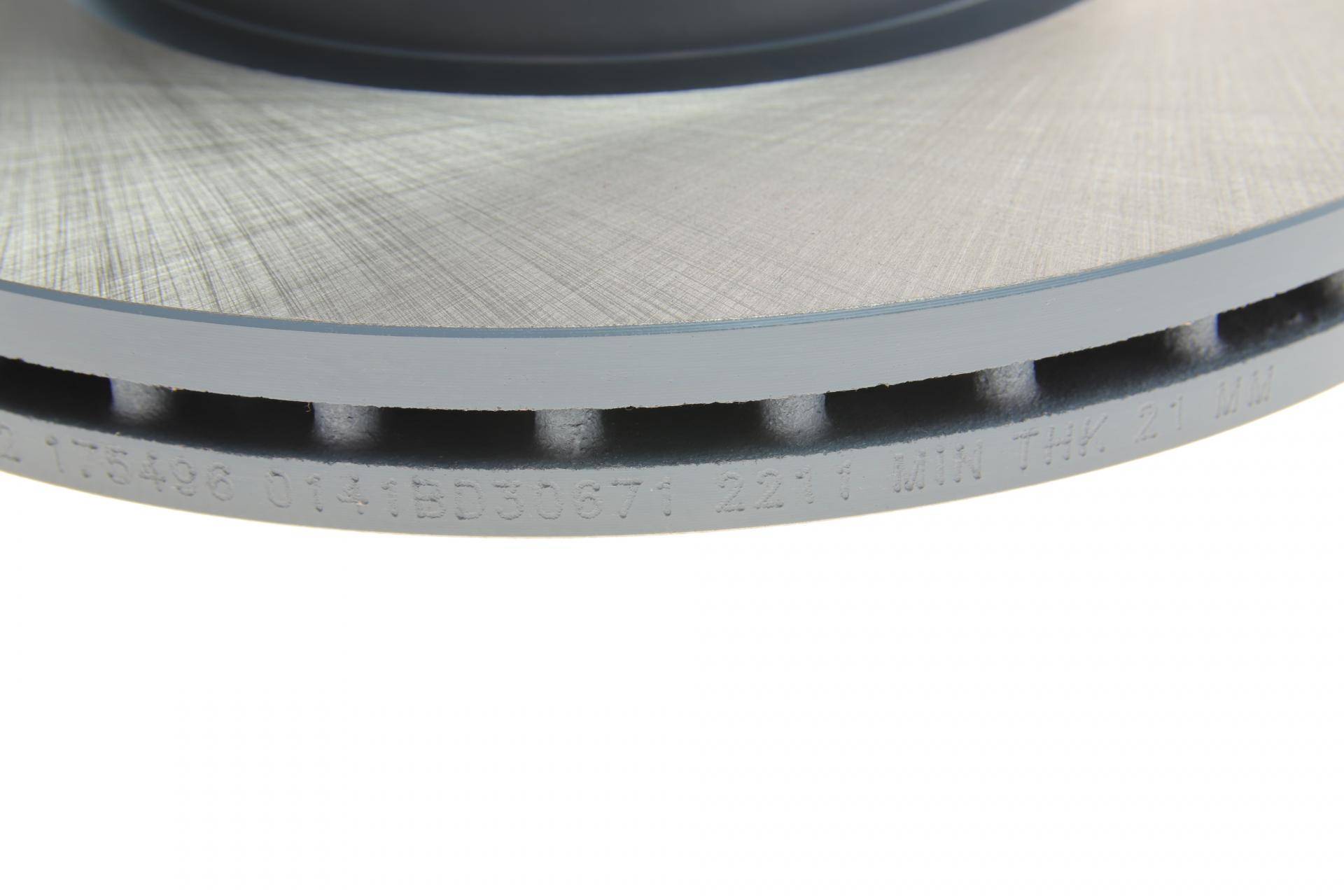 Диск гальмівний (передній) Audi A1/VW Polo 17- (276x24)