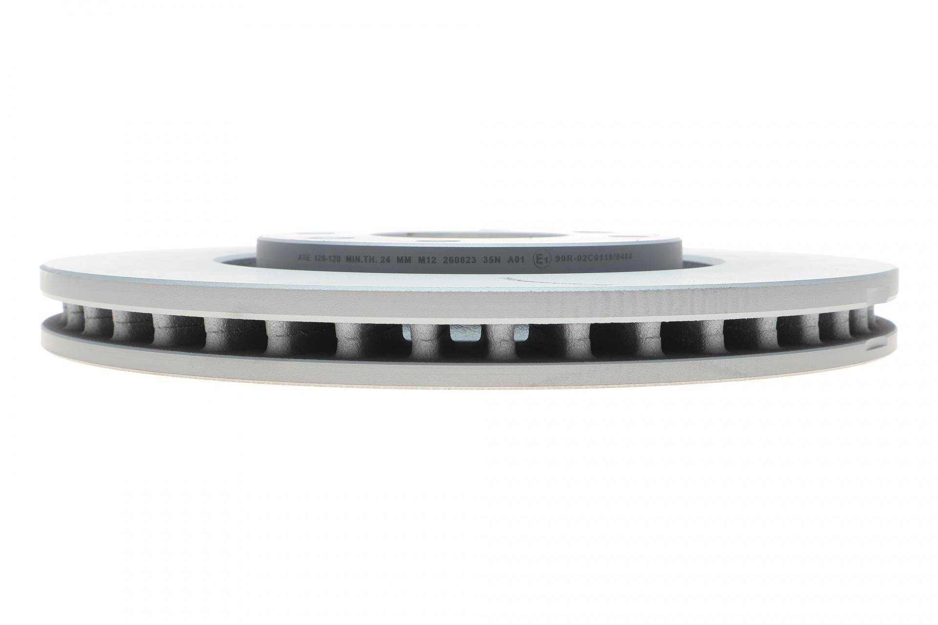 Диск гальмівний (передній) Citroen Berlingo/С3/С4/С5/Peugeot 207/308 02- (283x26) (з покр.) (вент.)