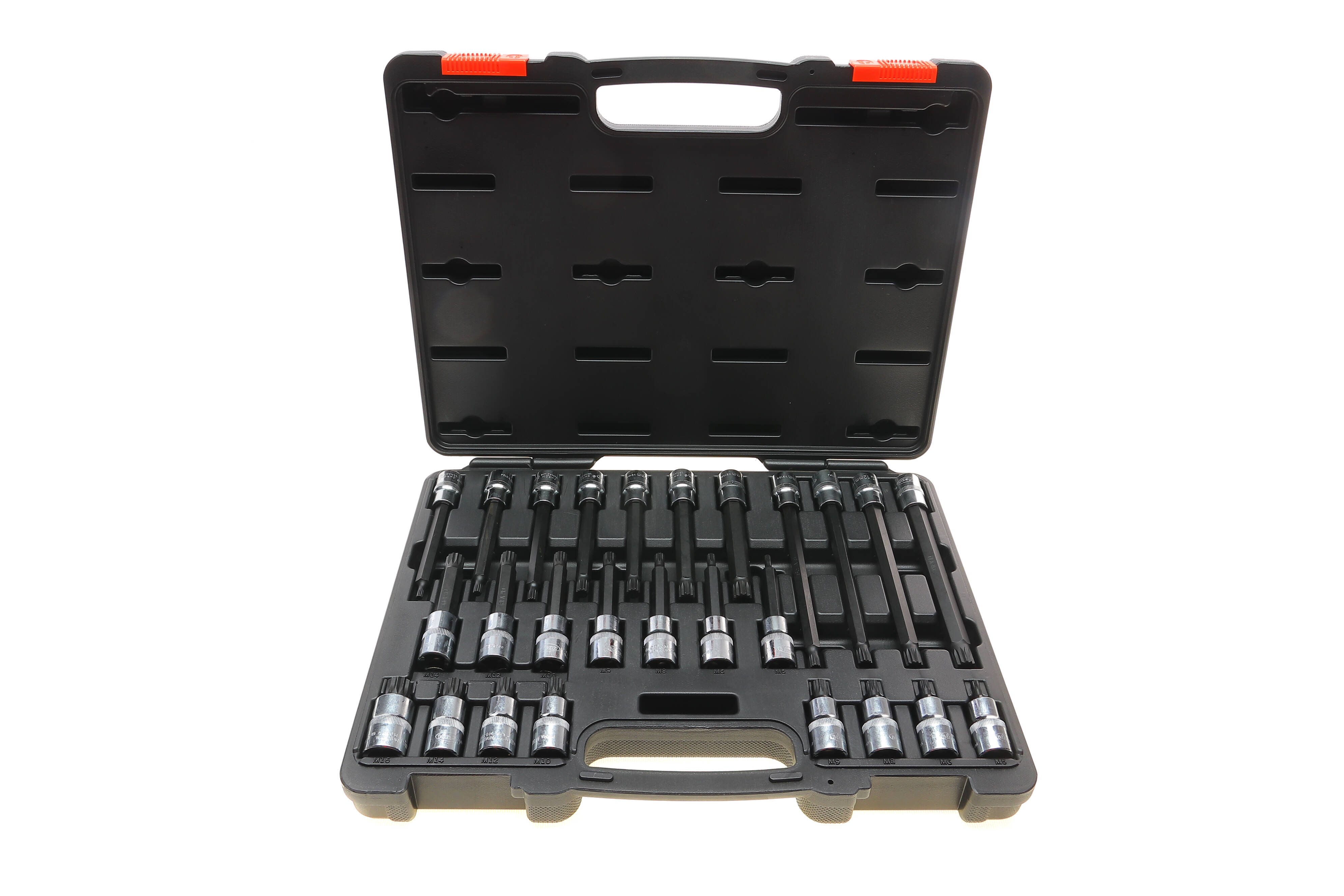 Набір головок 1/2" зі вставками XZN 26 од.