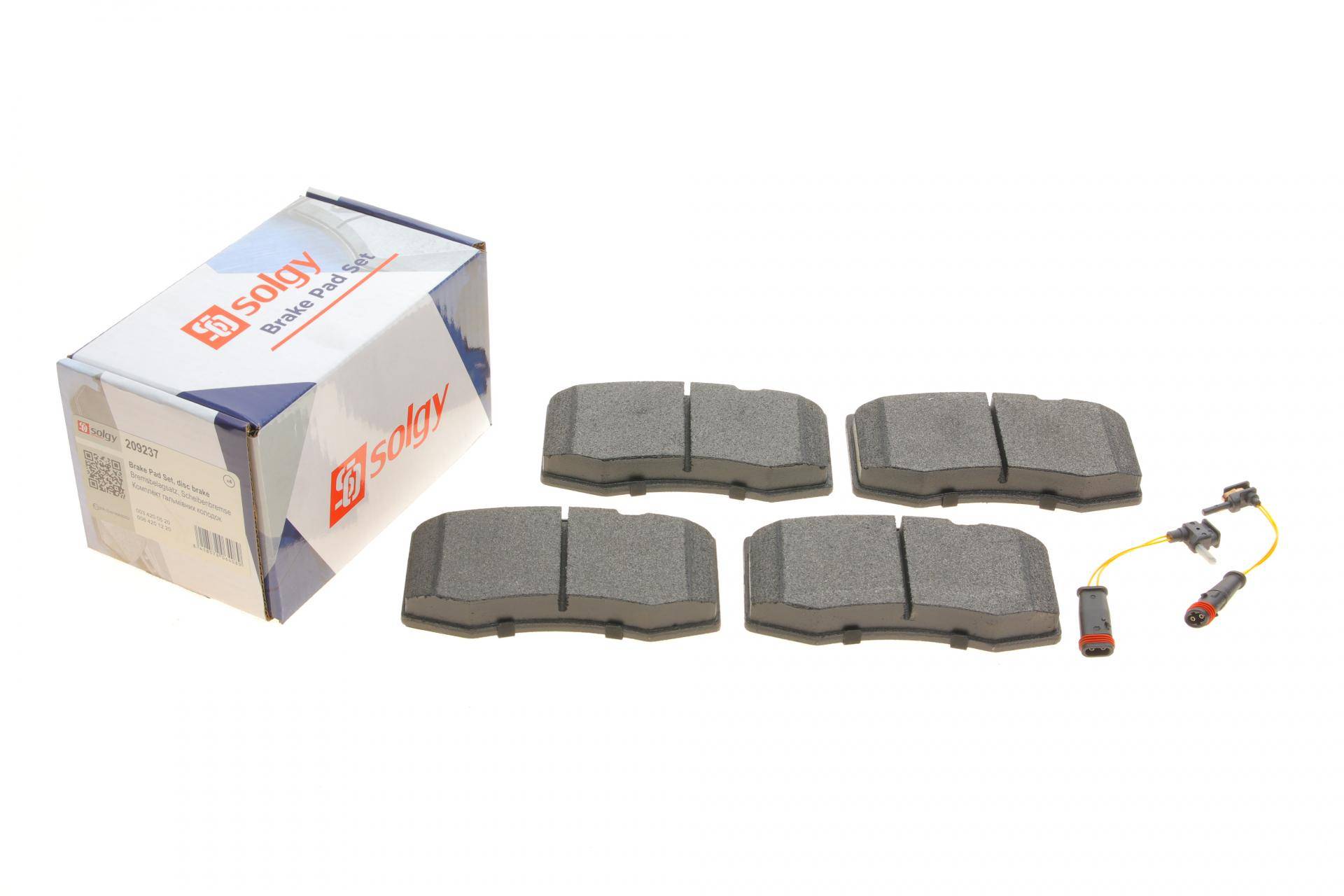 Колодки гальмівні (передні) MB C-class (W203) 02-08/M-class (W163) 98-05/S-class (W220/W221) 98-13