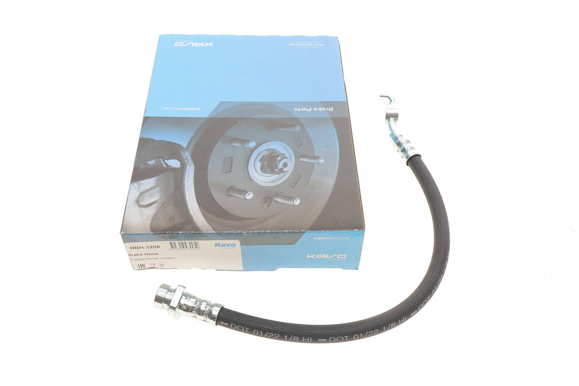 Шланг гальмівний (задній) Hyundai iX35/Tucson I/Tucson II Kia Sportage III  04- (L) (L=320mm)