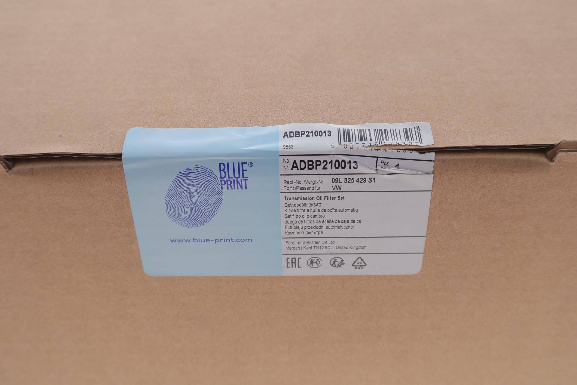 Фільтр АКПП Audi A4/A6 2.7-4.2 04-11/VW Phaeton 3.0-4.2 03-16 (з прокладкою)