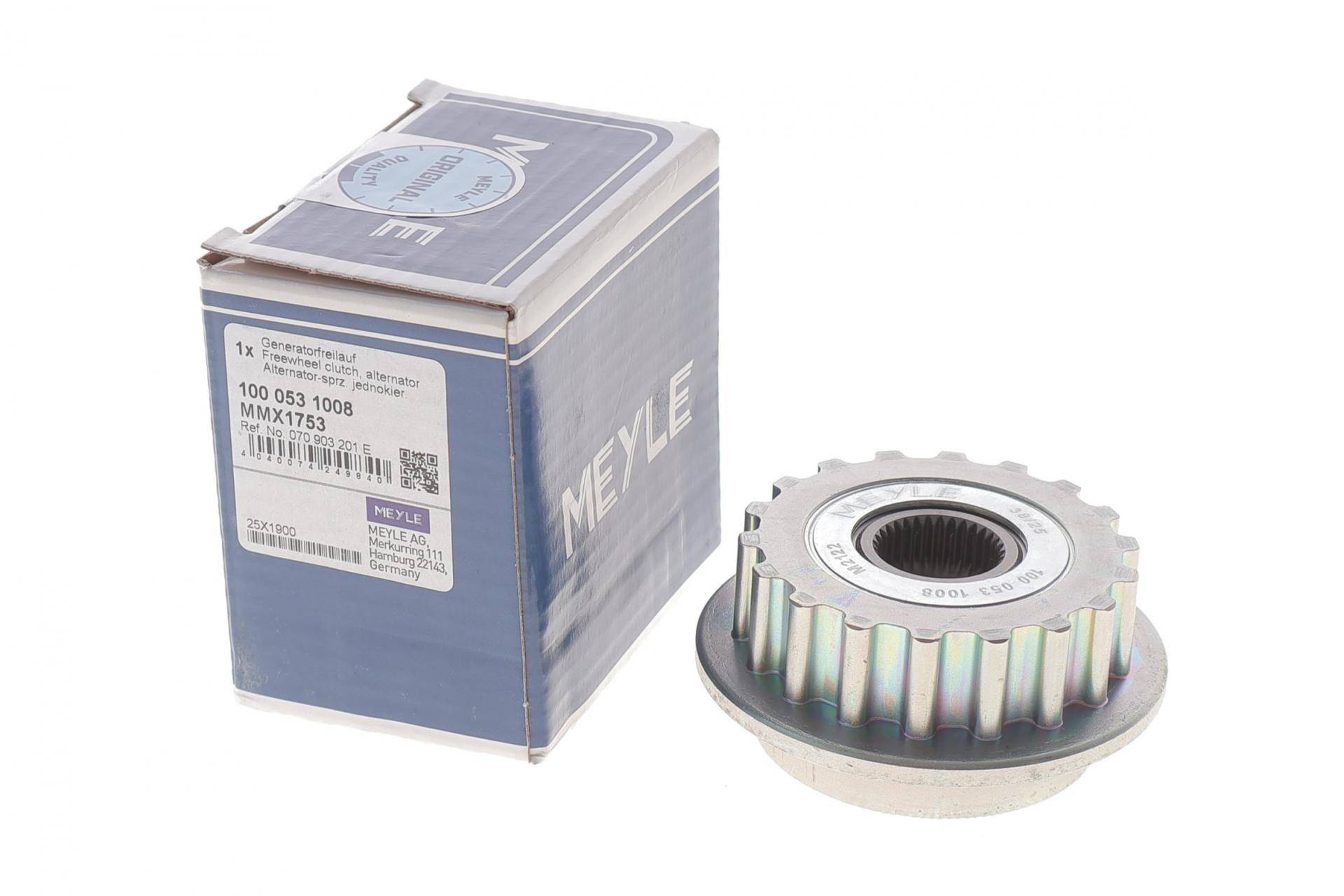 Шків генератора VW T5 2.5TDI 03-09 (z=18)