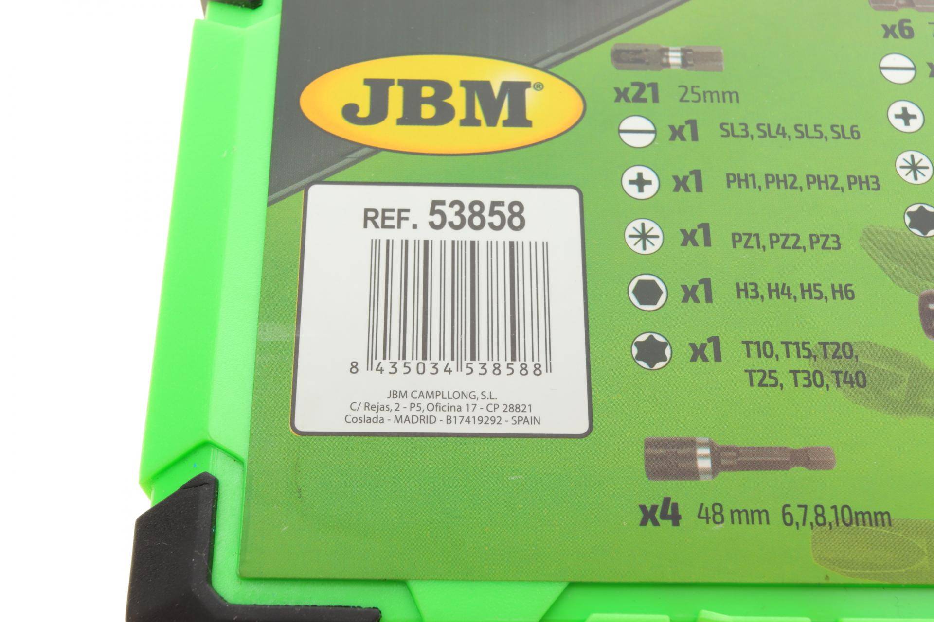 Набір біт комбінований 33 од.