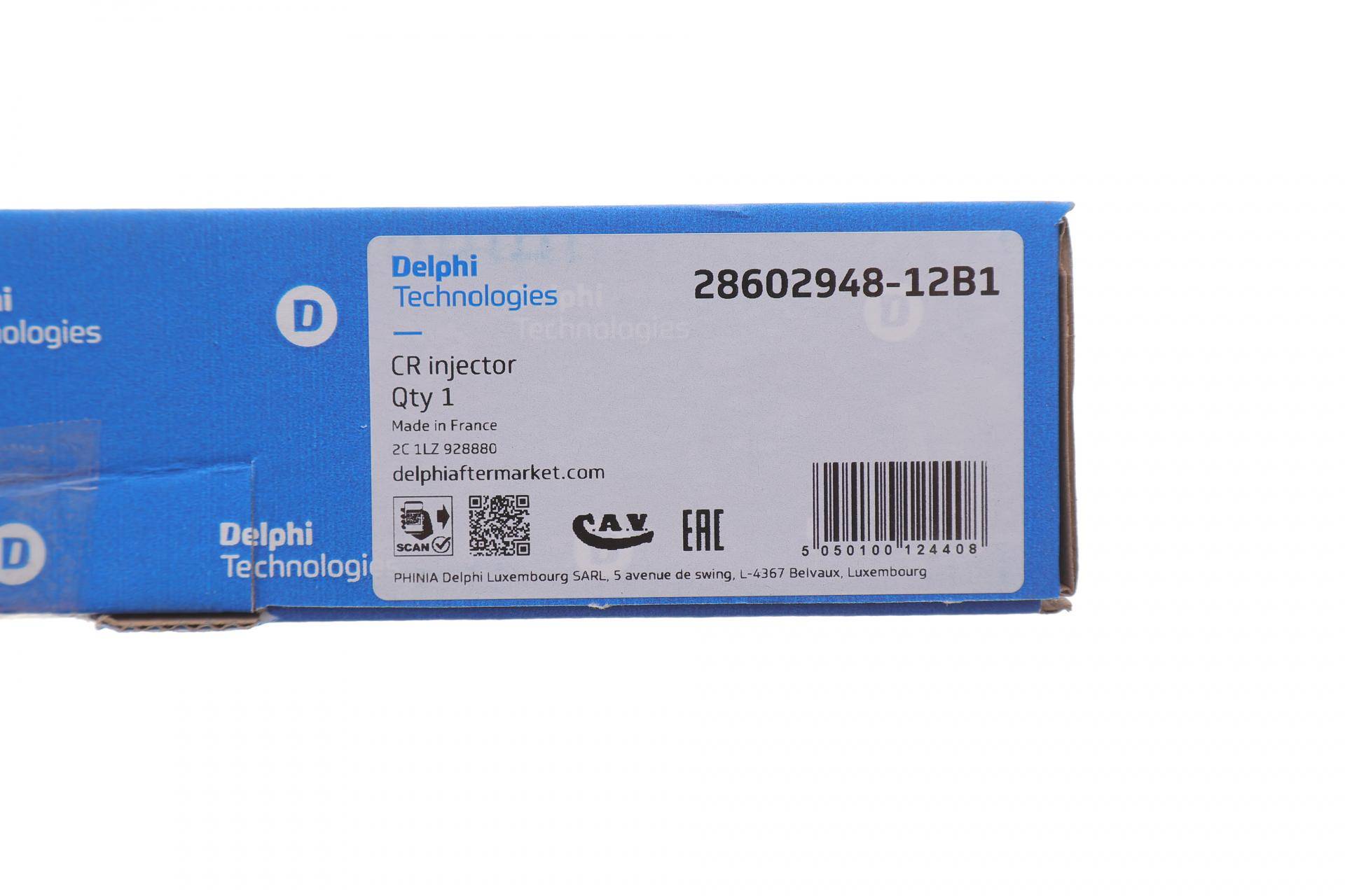 Форсунка Citroen C4/C5/Jumper/Peugeot 308/Boxer 2.0D 09-